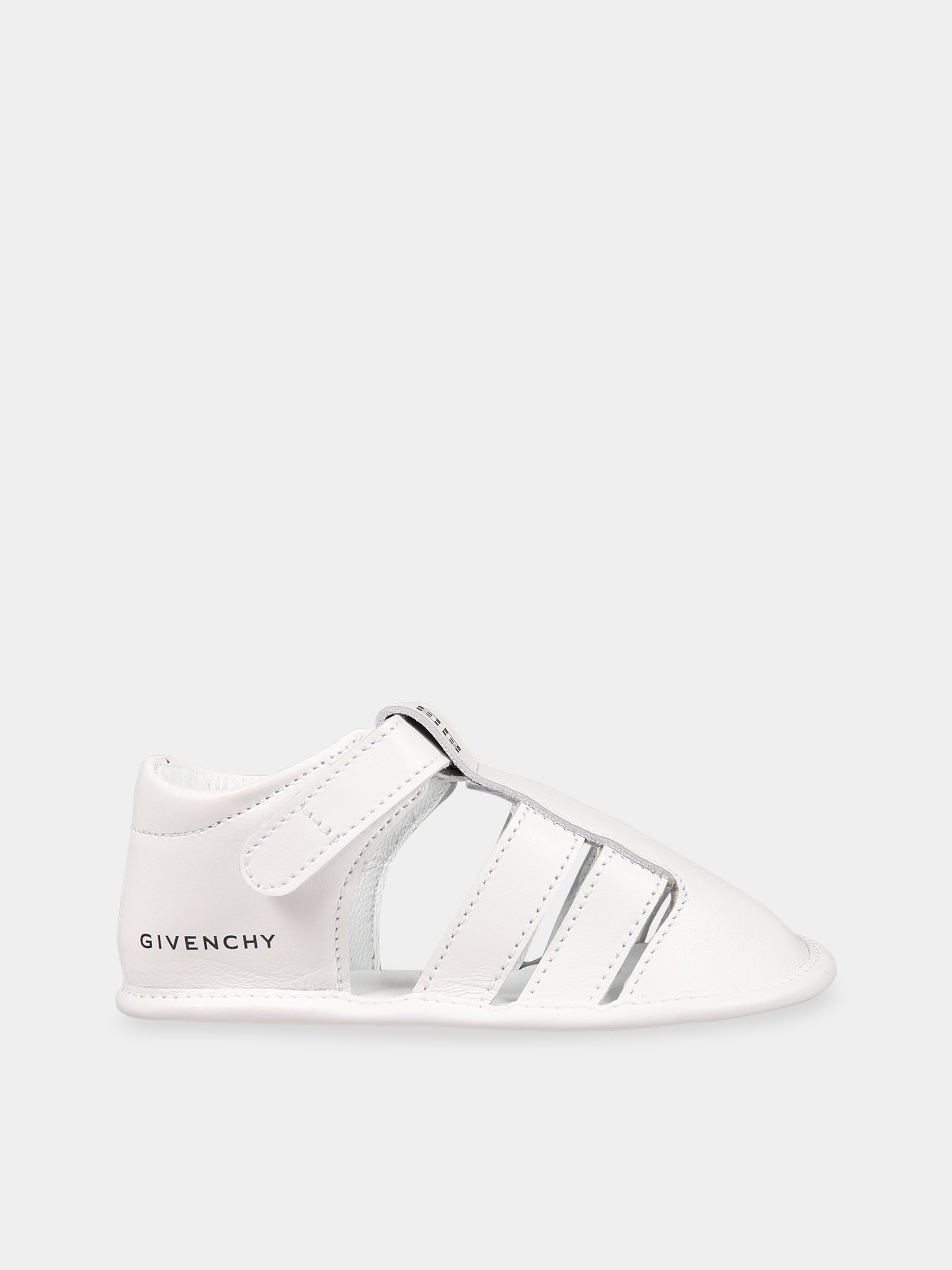 Sandali bianco per neonati con motivo 4G,Givenchy Kids,H99044 10P