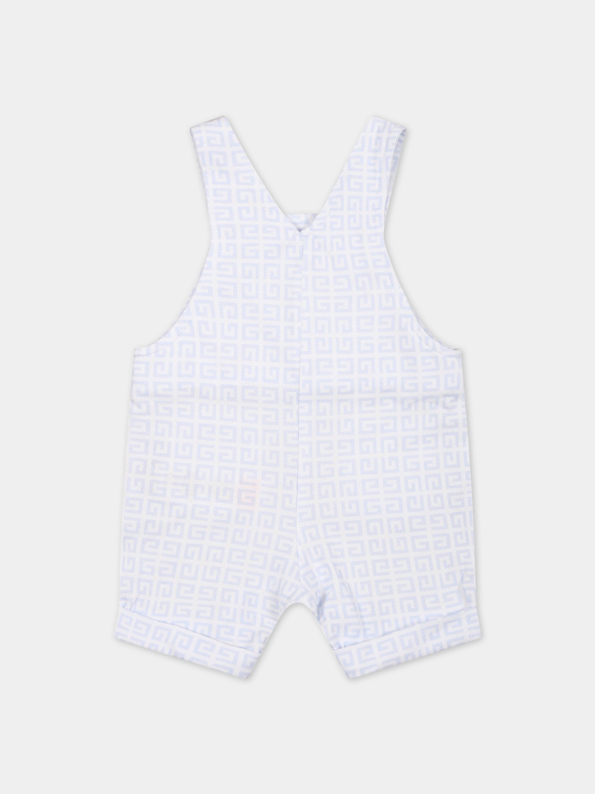 Set bianco per neonato con logo,Givenchy Kids,H98167 771