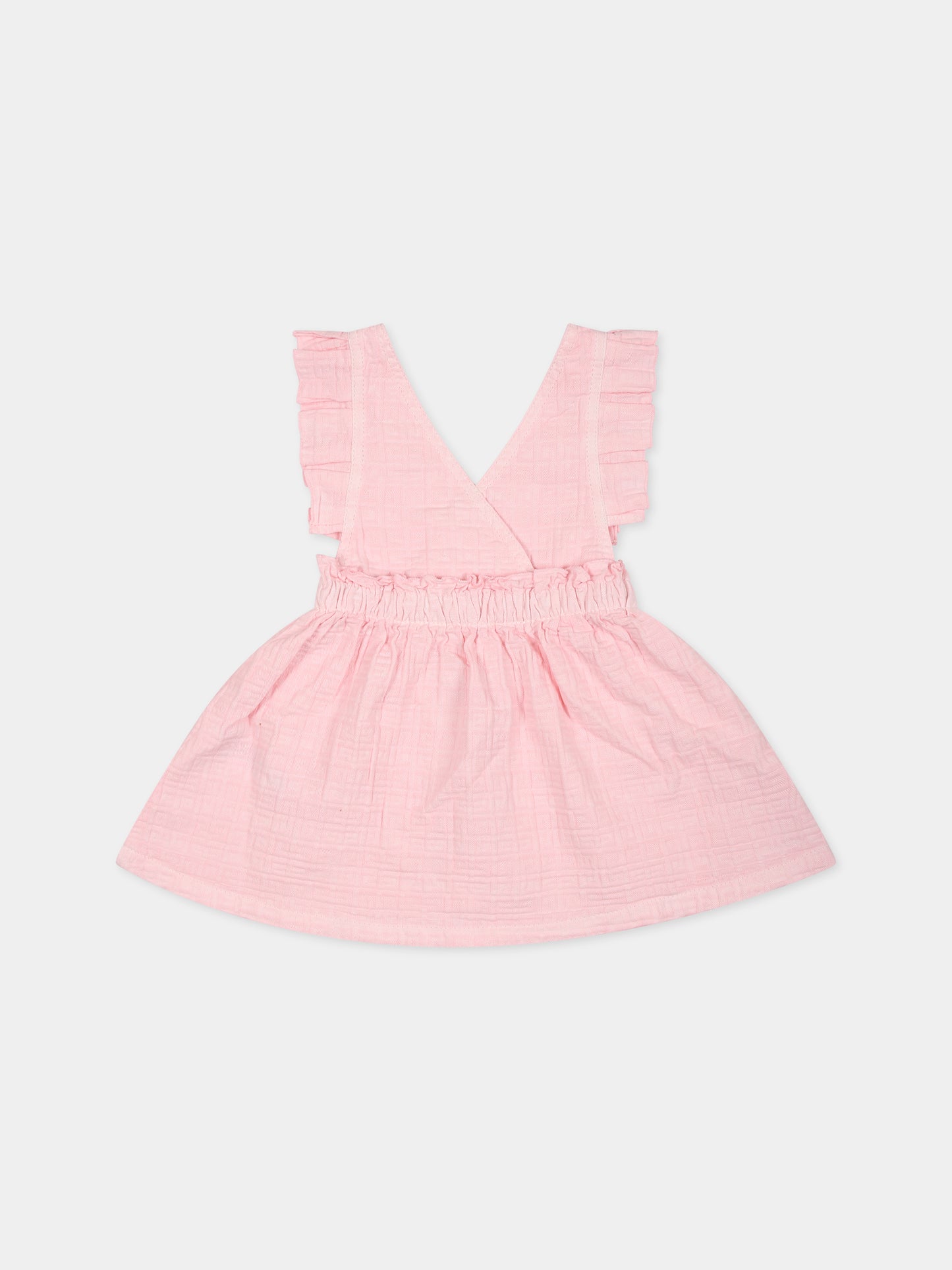 Completo multicolor per neonata con logo,Givenchy Kids,H08038 44Z