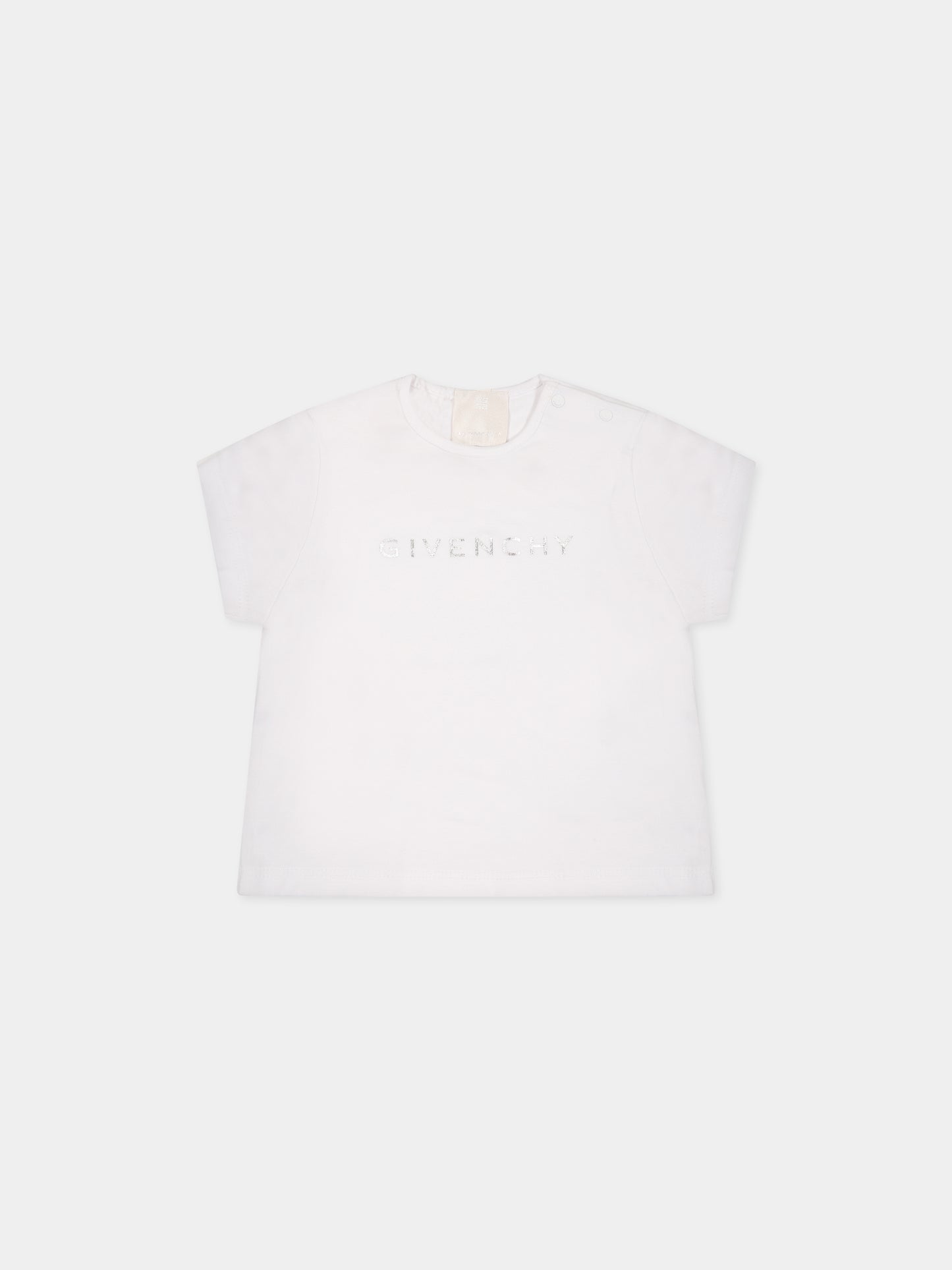 Completo multicolor per neonata con logo,Givenchy Kids,H08038 44Z