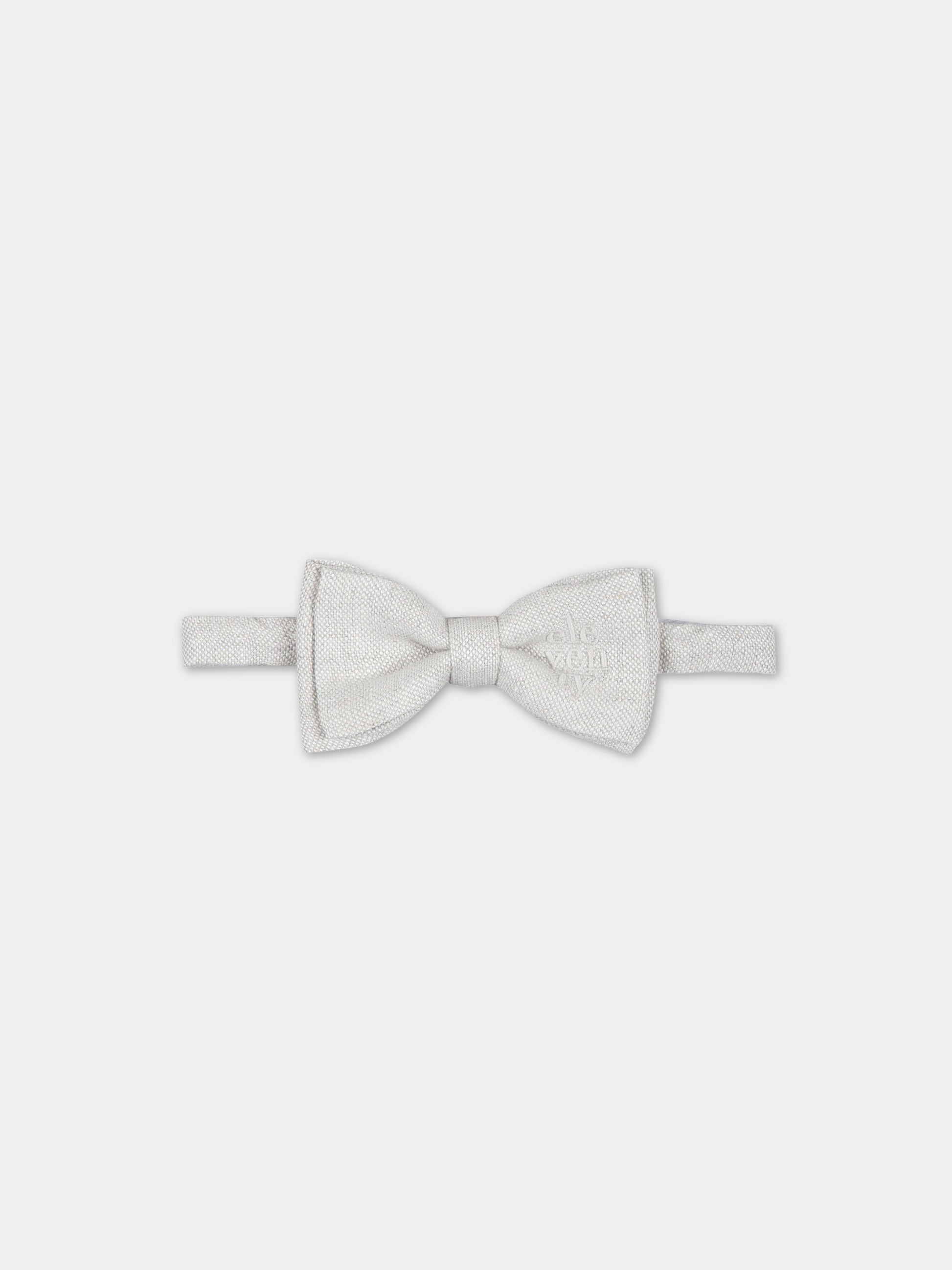 Papillon beige per bambino con logo,Eleventy,ES0Q14 I0144 106
