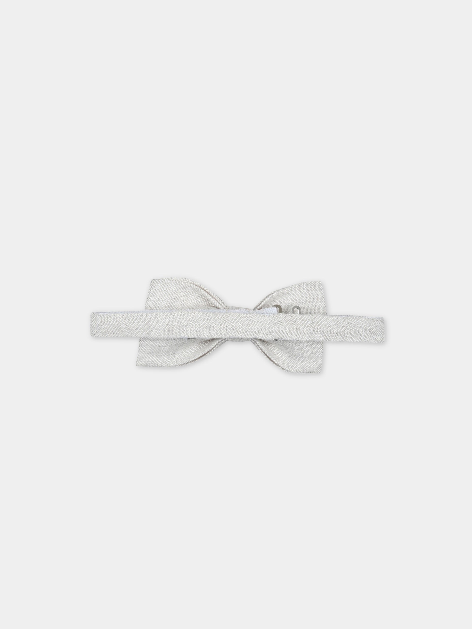 Papillon beige per bambino con logo,Eleventy,ES0Q14 I0144 106