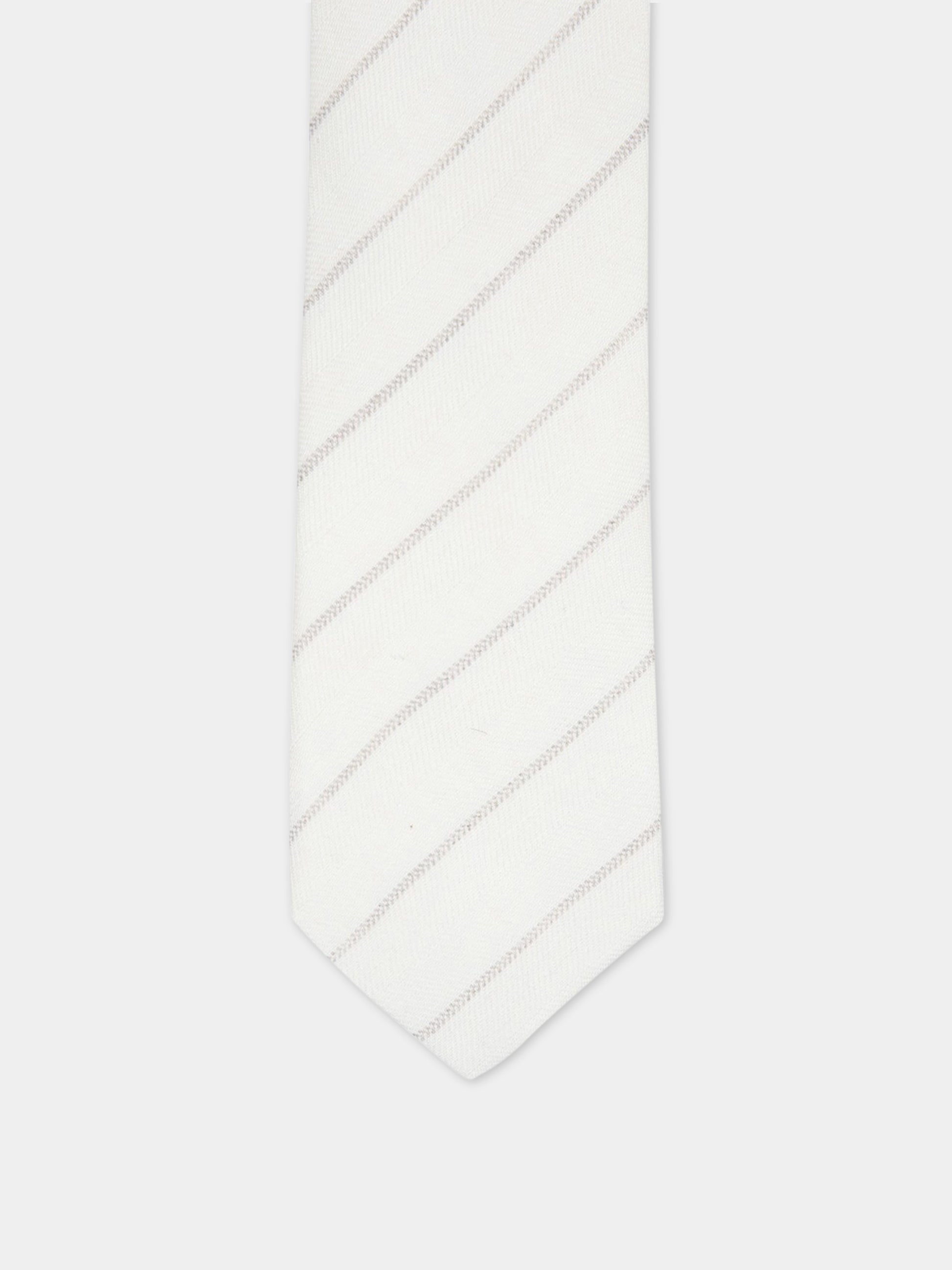 Cravatta avorio per bambino,Eleventy,ES0P94 G0086 105BG