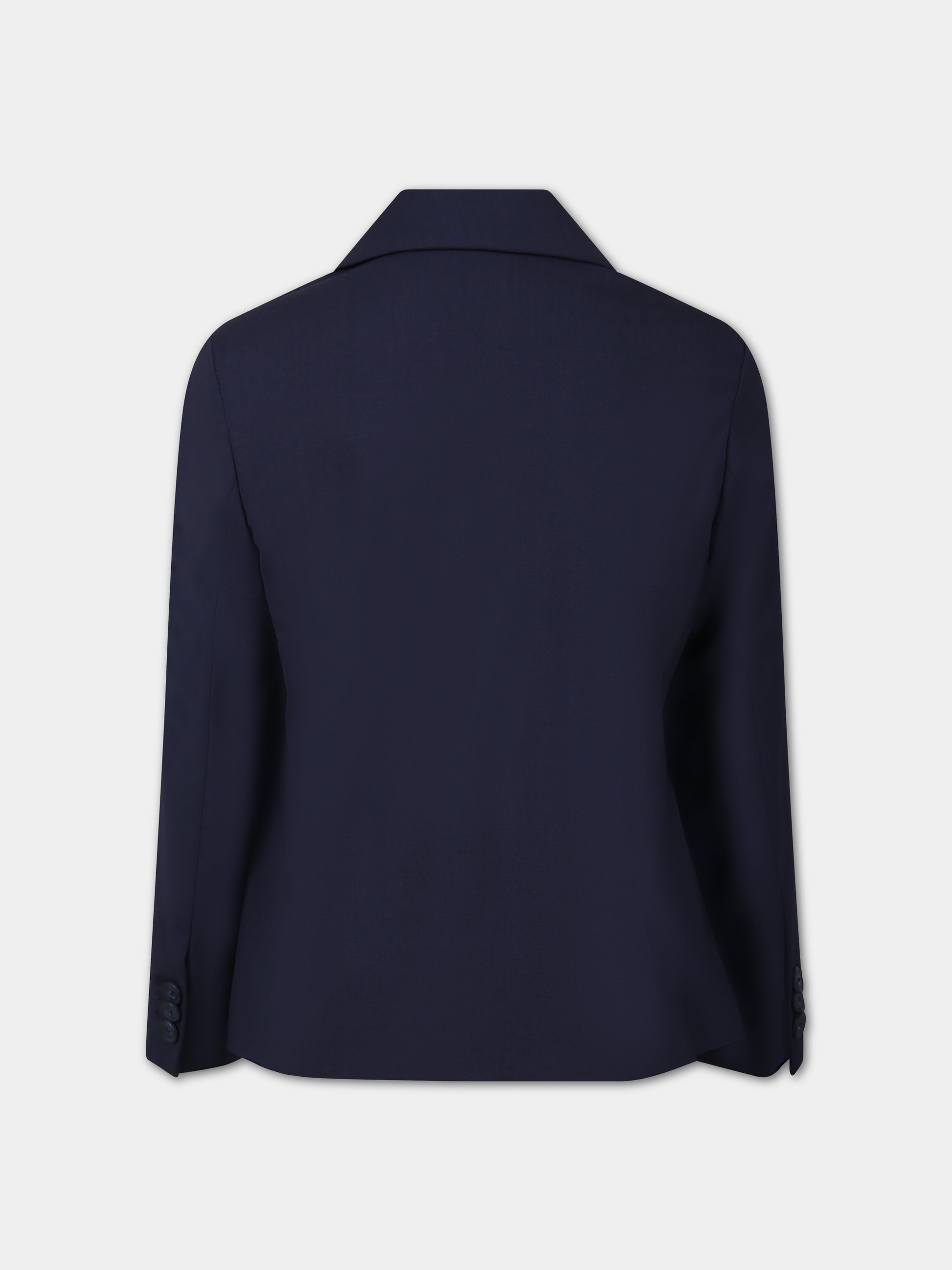 Giacca blu per bambino con logo,Fay Kids,FS2P94 I0142 621