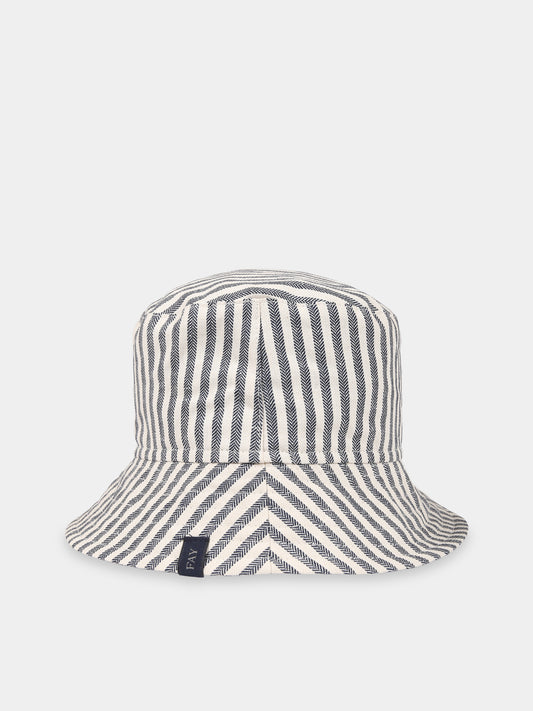 Cloche multicolor per bambino con logo,Fay Kids,FS0P17 G0095 101BL