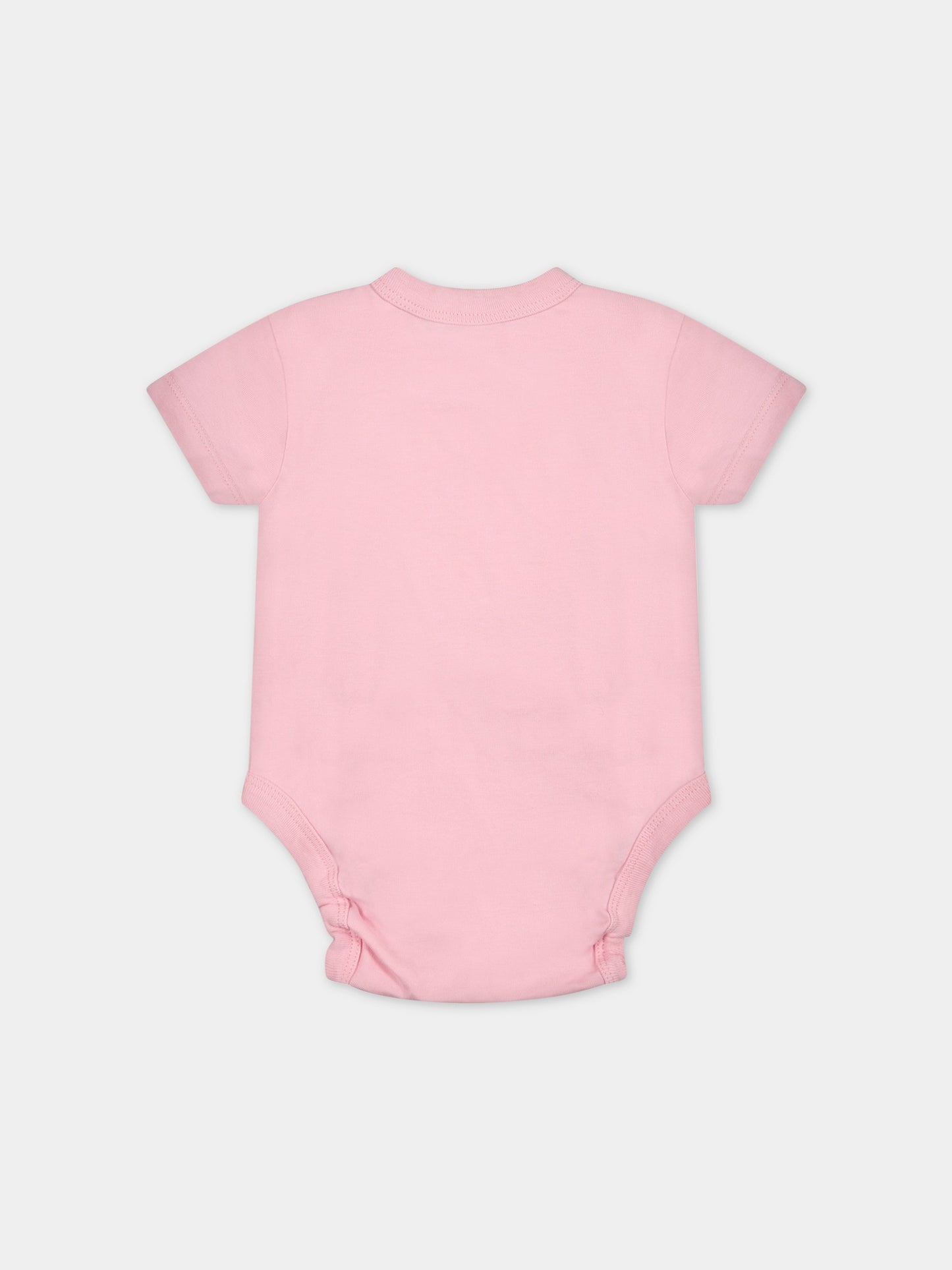 Set rosa per neonata con logo,Off White,OG2X005S23JER0033001