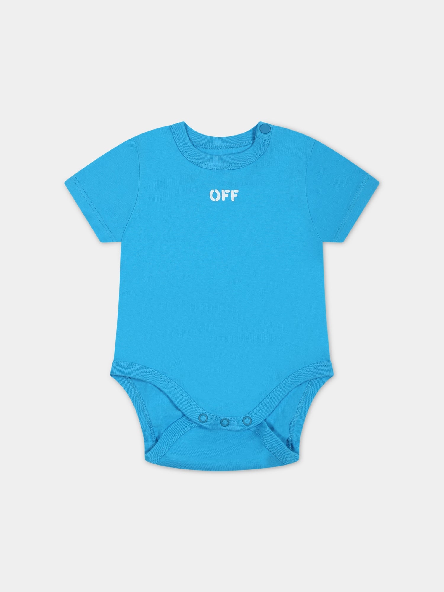 Set multicolor per neonato con logo bianco,Off White,OB2X001S23JER0018401
