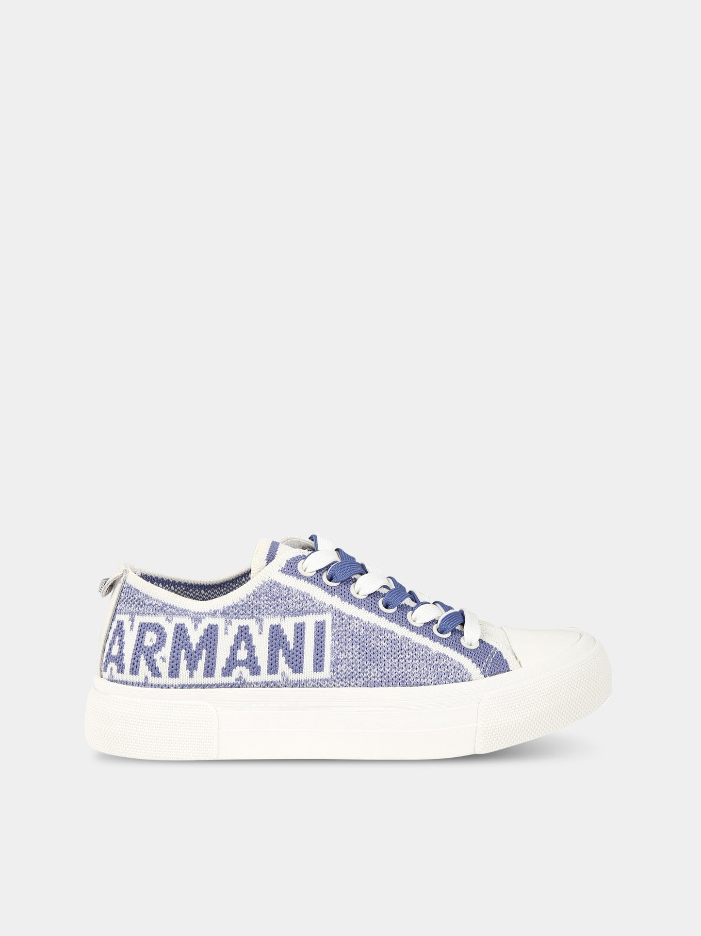 Sneakers multicolor per bambino con logo,Armani Junior,XYX031 XOT68 S777