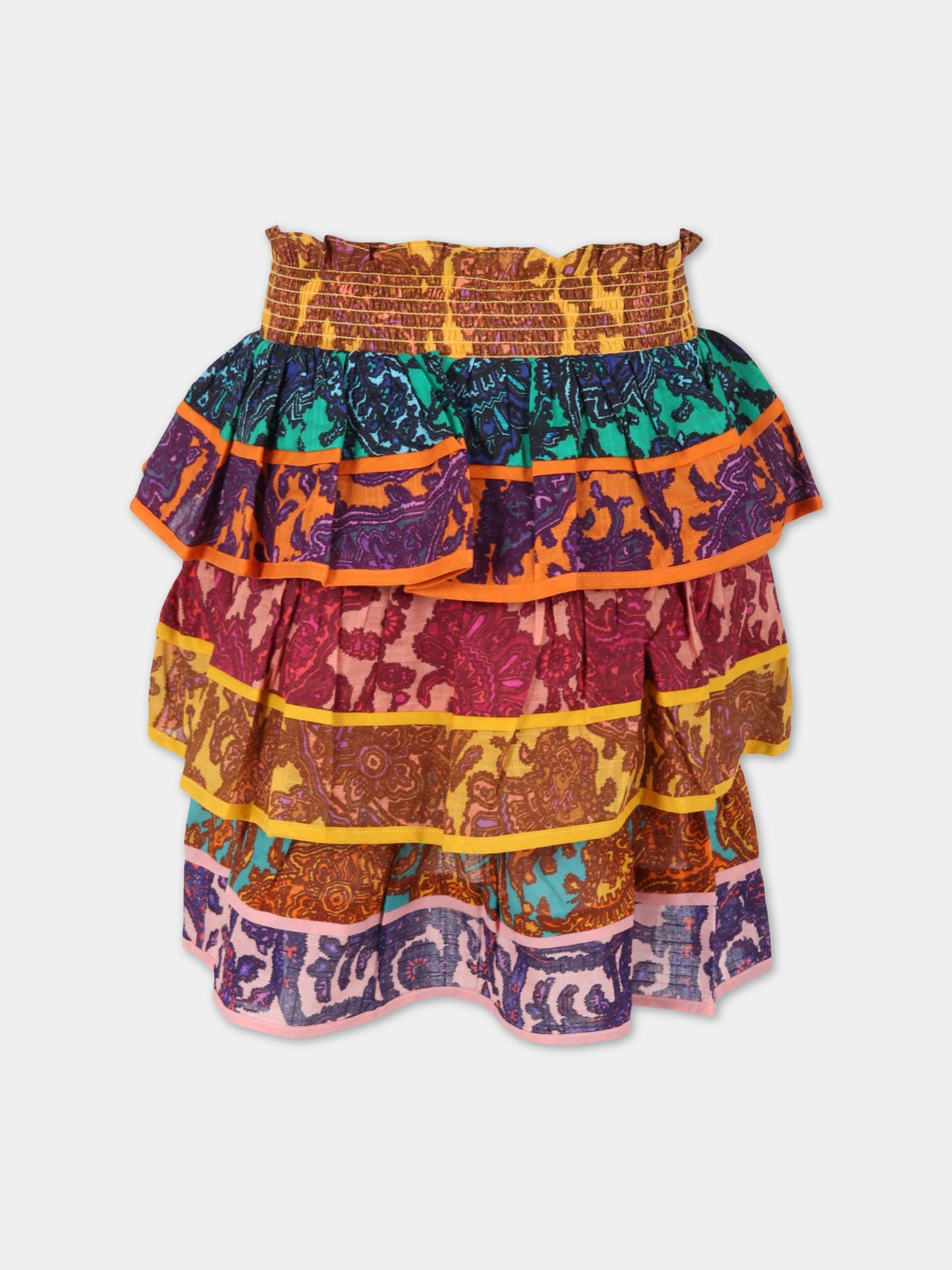 Gonna multicolor per bambina,Zimmermann,3090STIG SPP