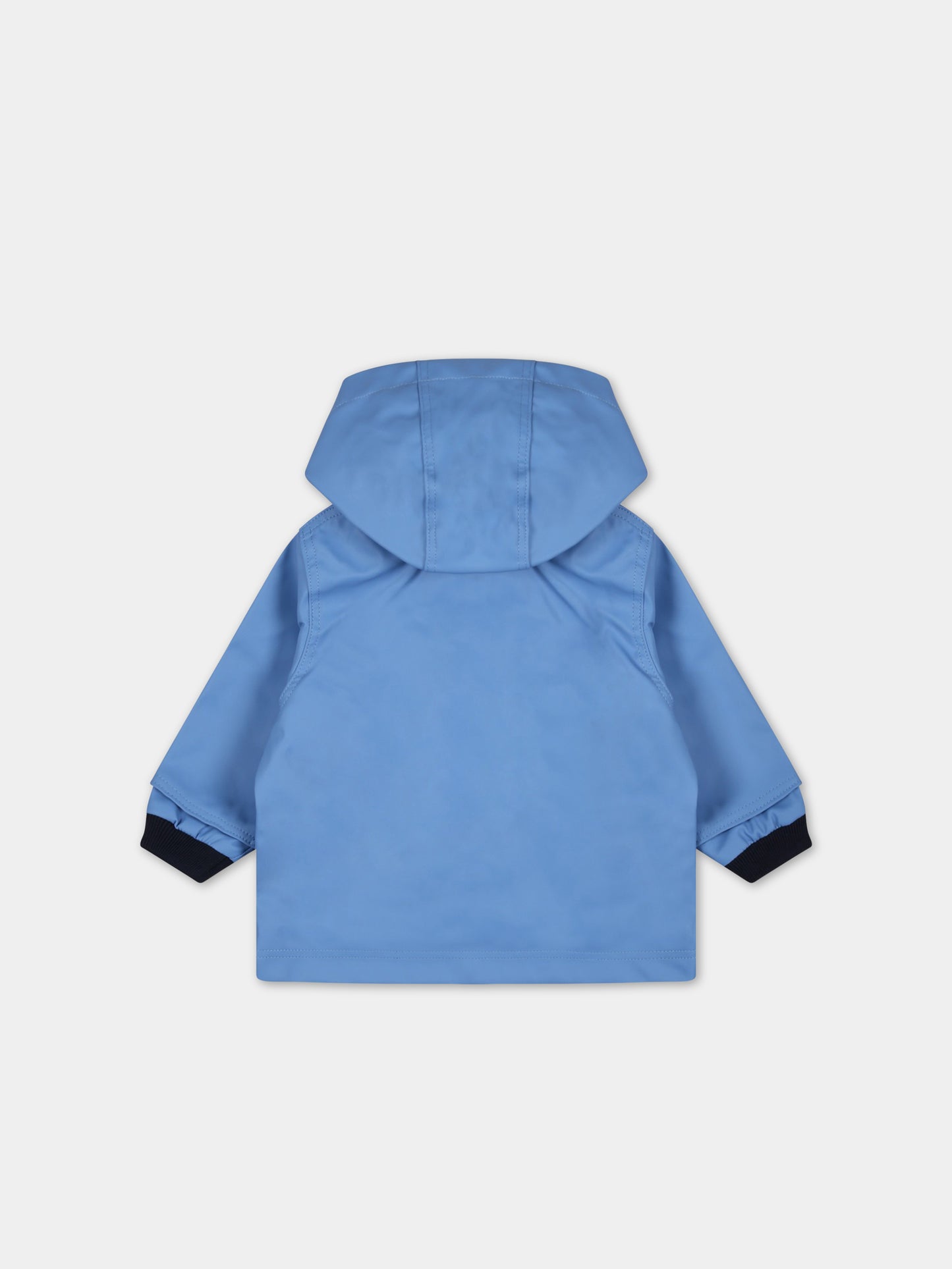 Impermeabile celeste per neonato,Petit Bateau,A072V EDNA