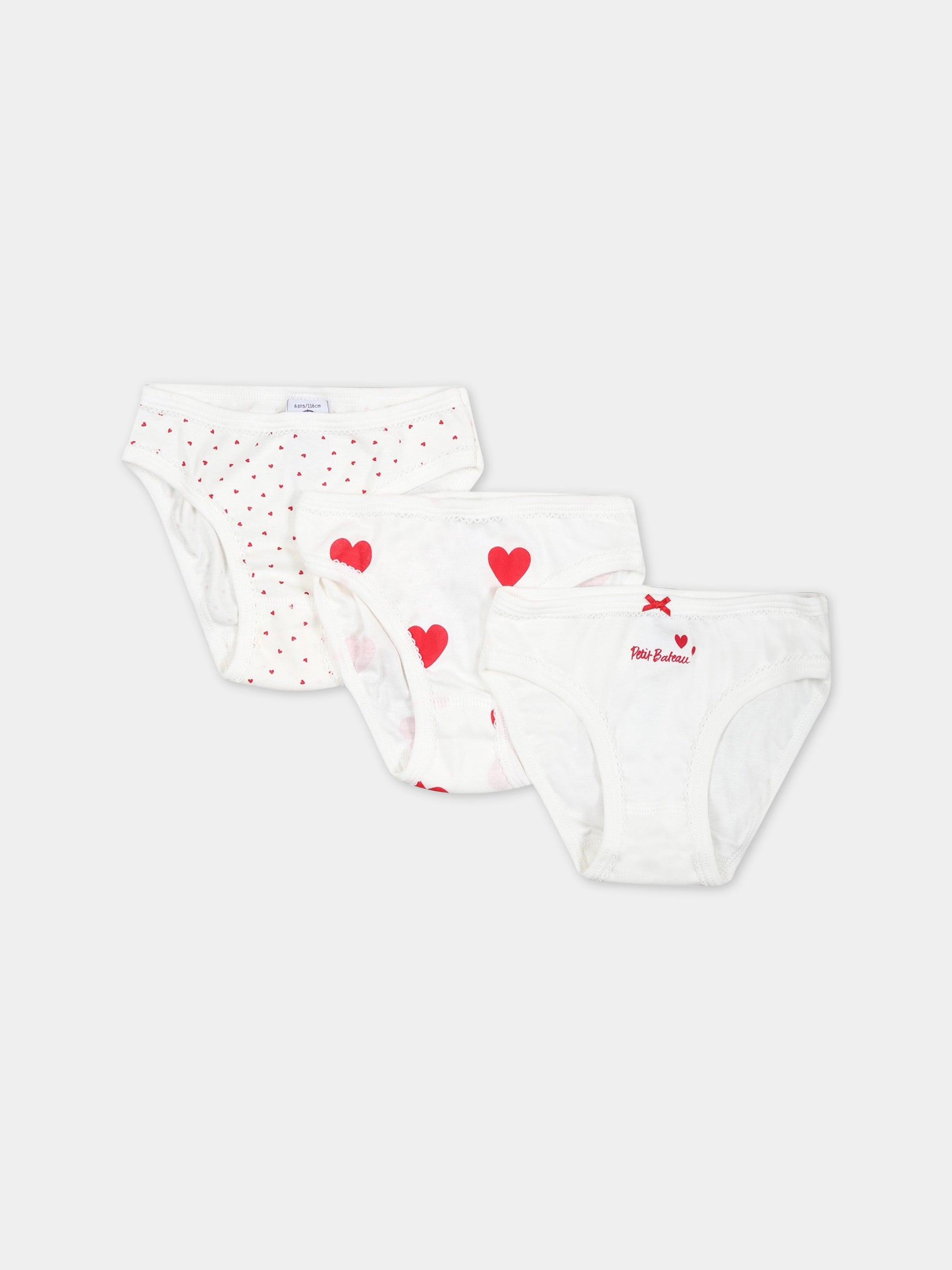 Set bianco per bambina,Petit Bateau,A00FP VARIANTE 1