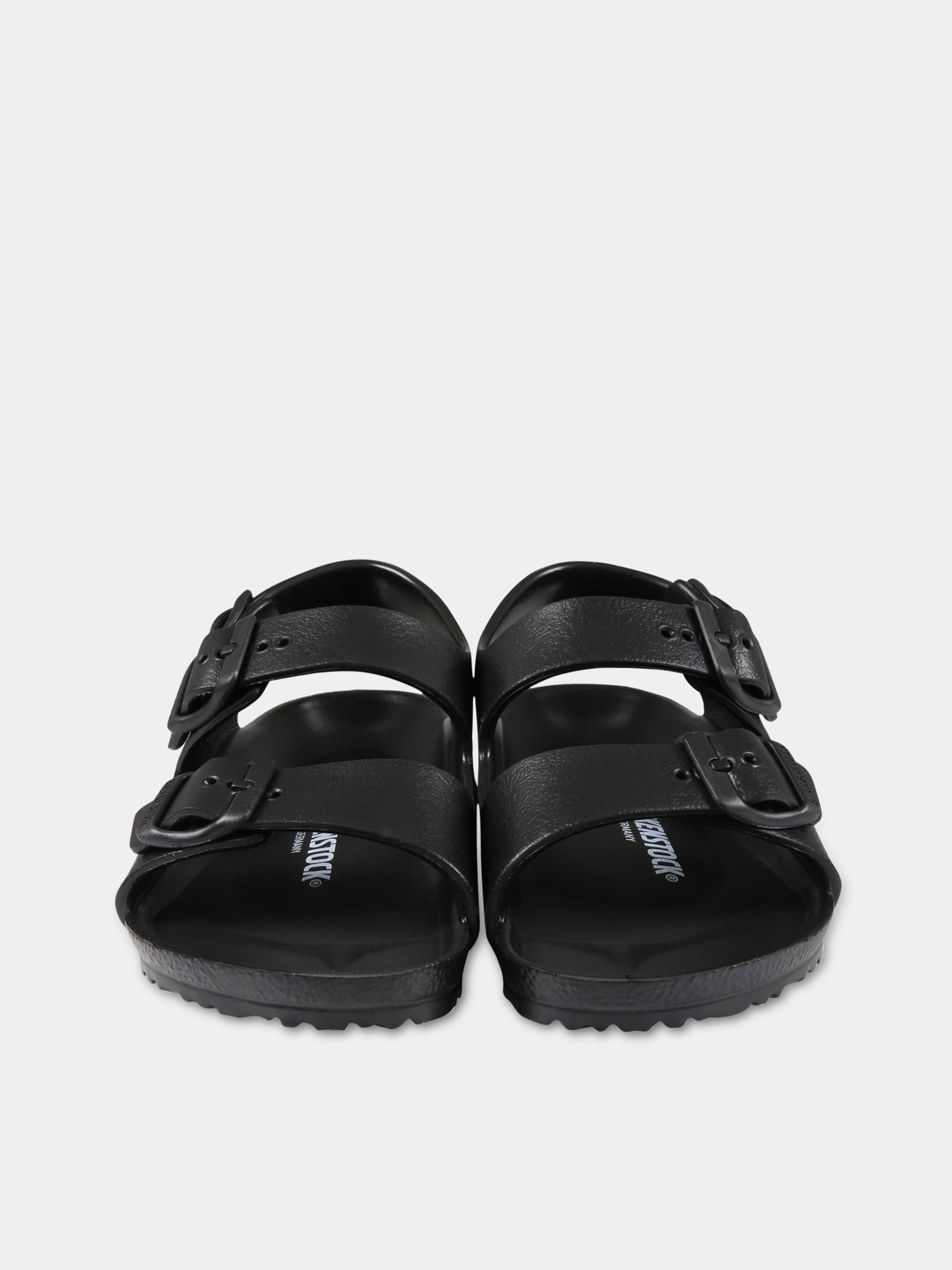 Sandali neri  Milano Eva  per bambino con logo,Birkenstock,1009353