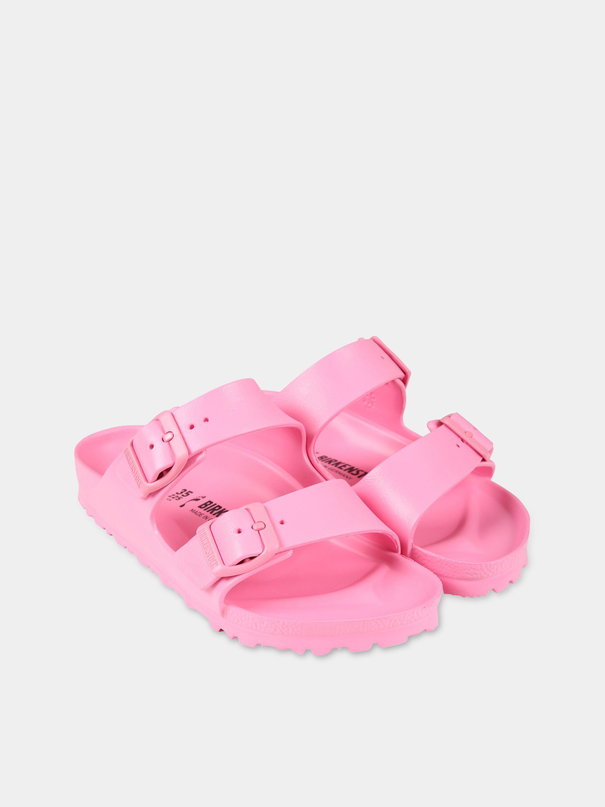 Sandali rosa  Arizona Eva  per bambina con logo,Birkenstock,1024658