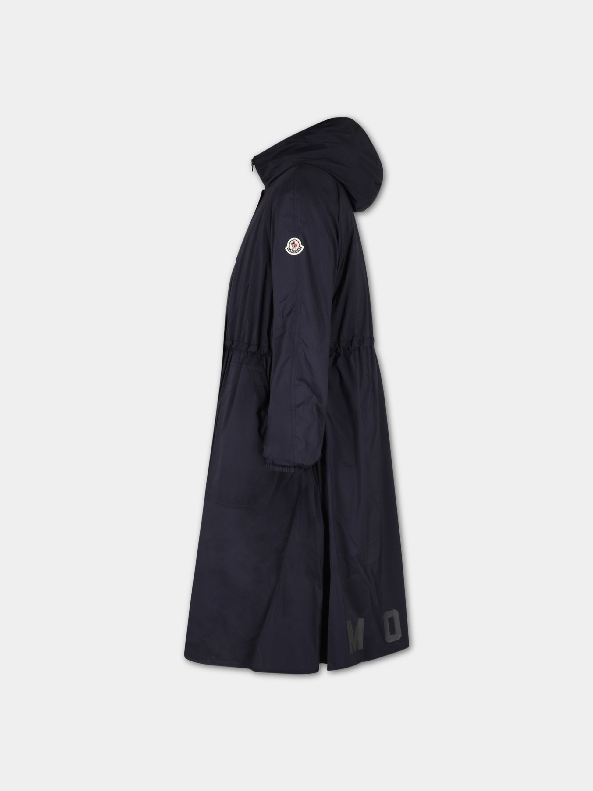 Impermeabile  Lins  per bambini con patch logato,Moncler Kids,954 1C00018 53333 742