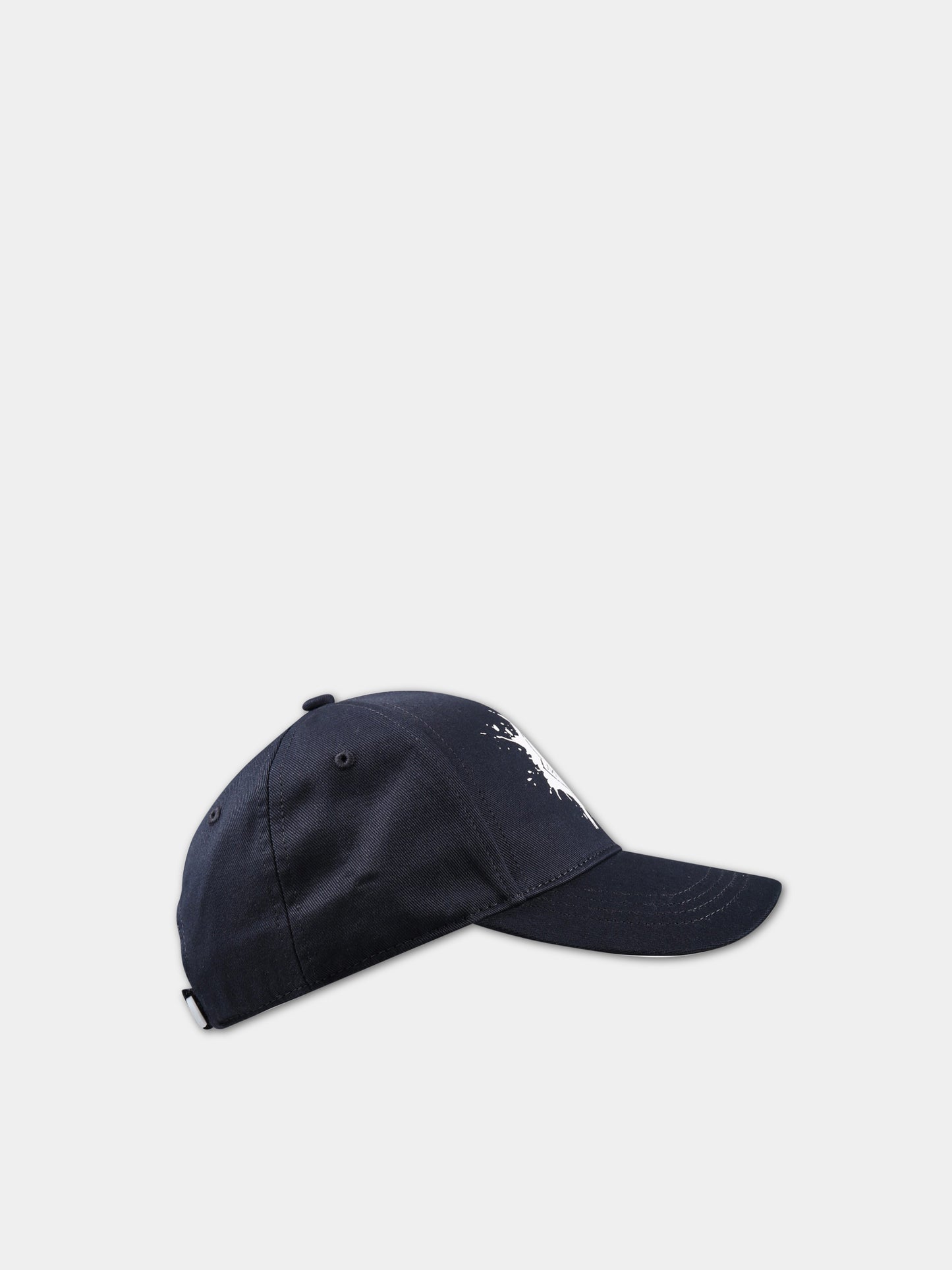 Cappello blu per bambino con logo,Moncler Kids,954 3B00020 0U082 778