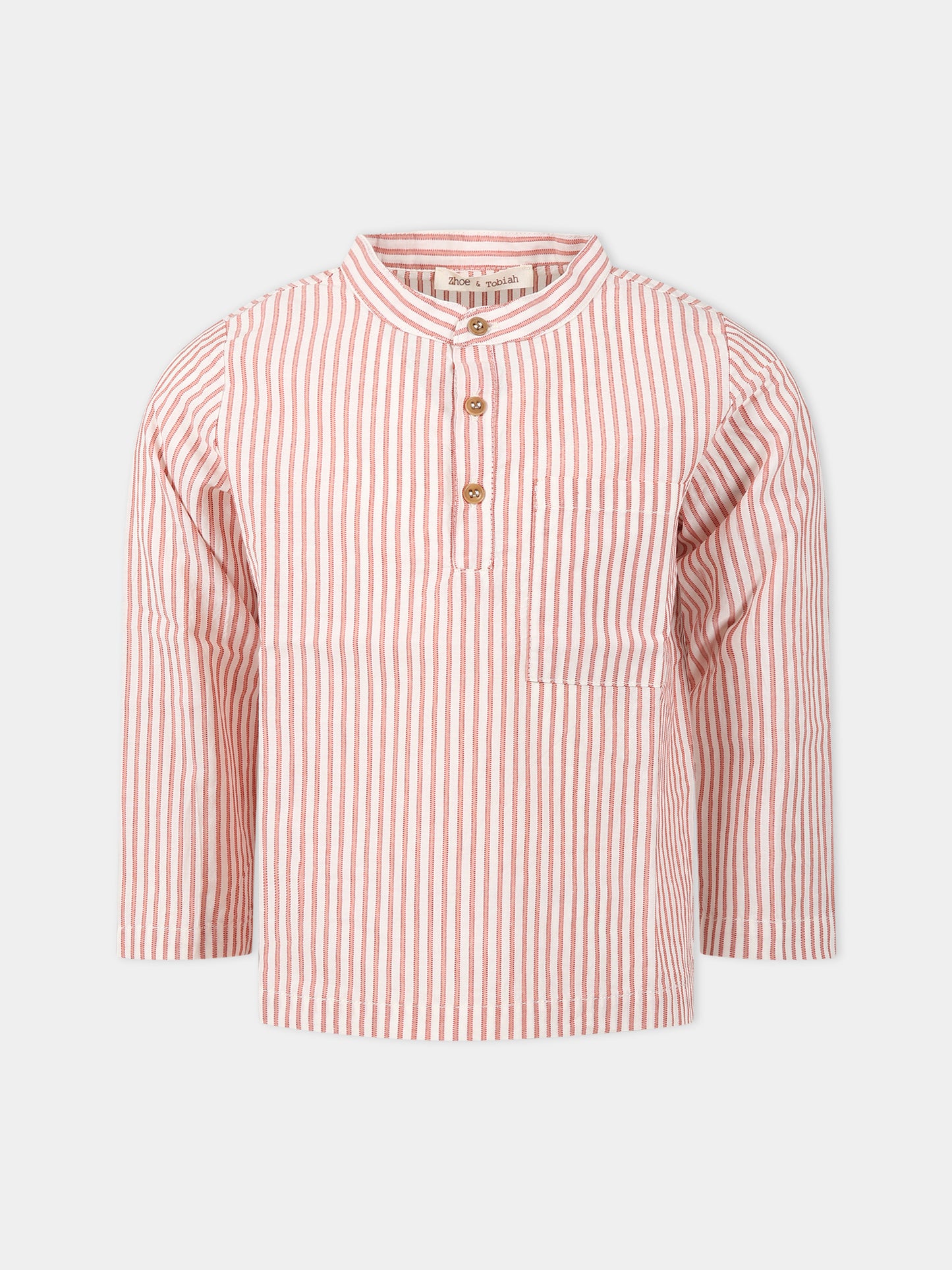 Camicia marrone per bambino,Zhoe & Tobiah,SCO5 99