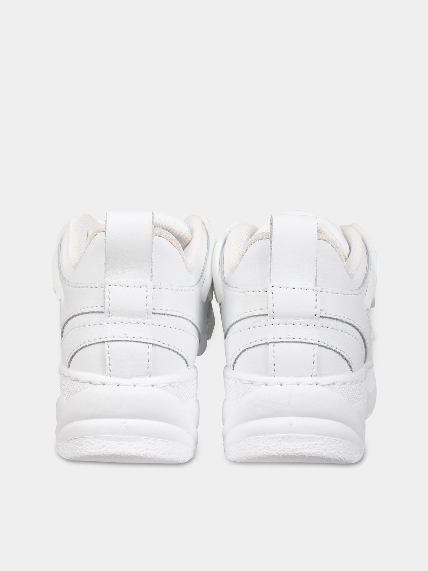 Sneakers bianco per bambina con iconici eyes flirting,Chiara Ferragni Collection,CFB150 009 S23 K