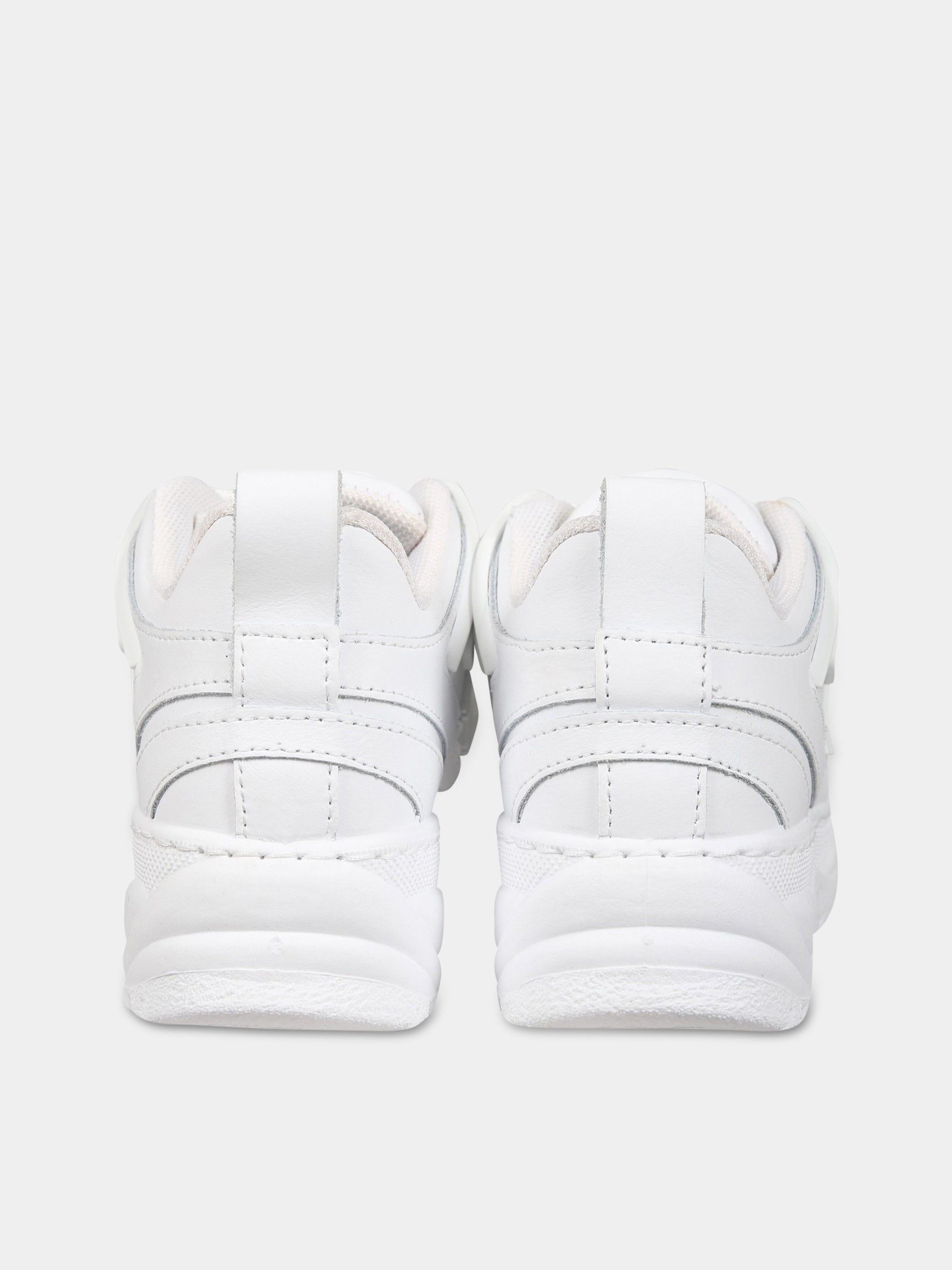 Sneakers bianco per bambina con iconici eyes flirting,Chiara Ferragni Collection,CFB150 009 S23 K