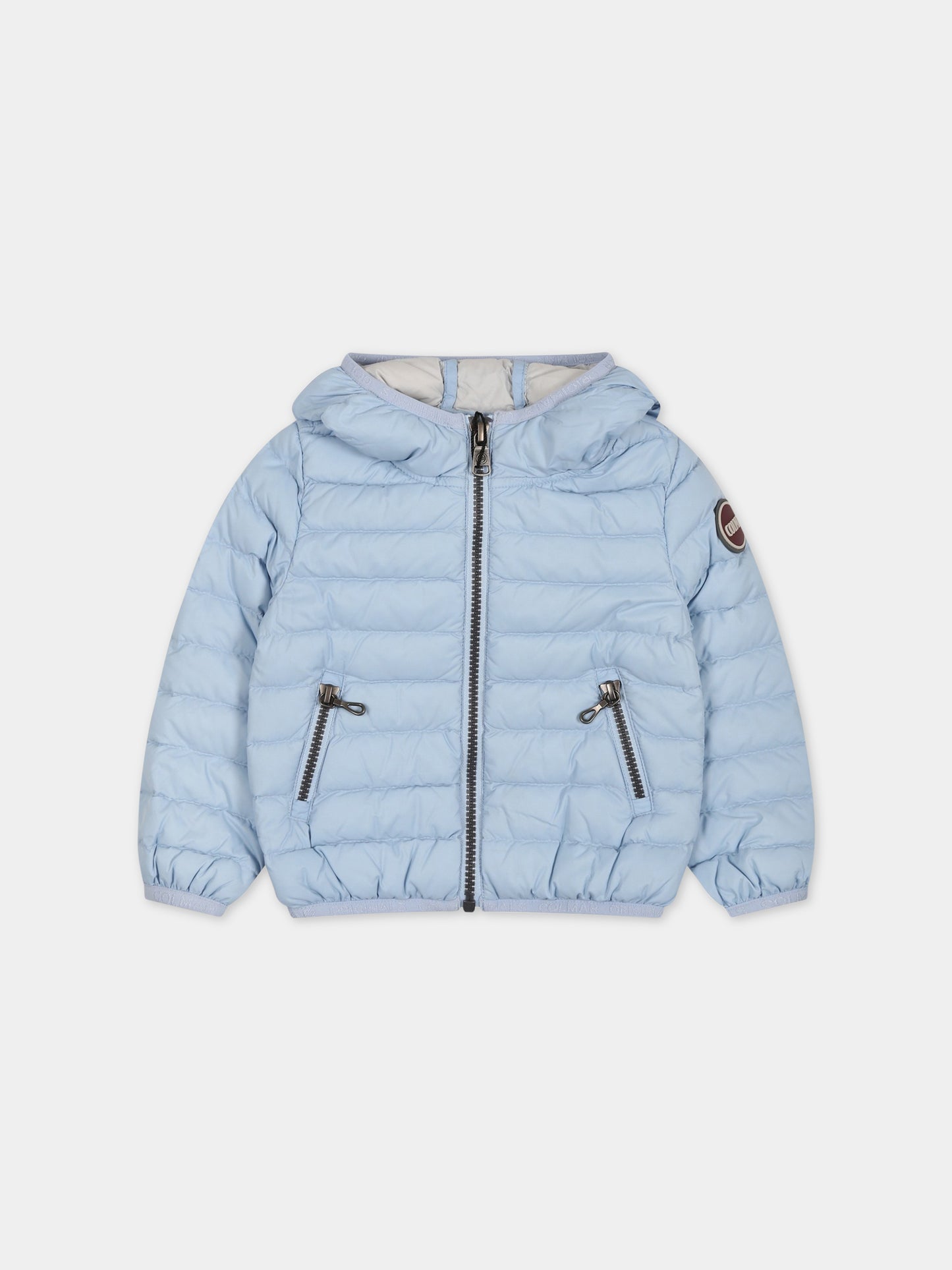 Piumino celeste per neonato con iconico logo,Colmar Originals Kids,3487B 8VX 241