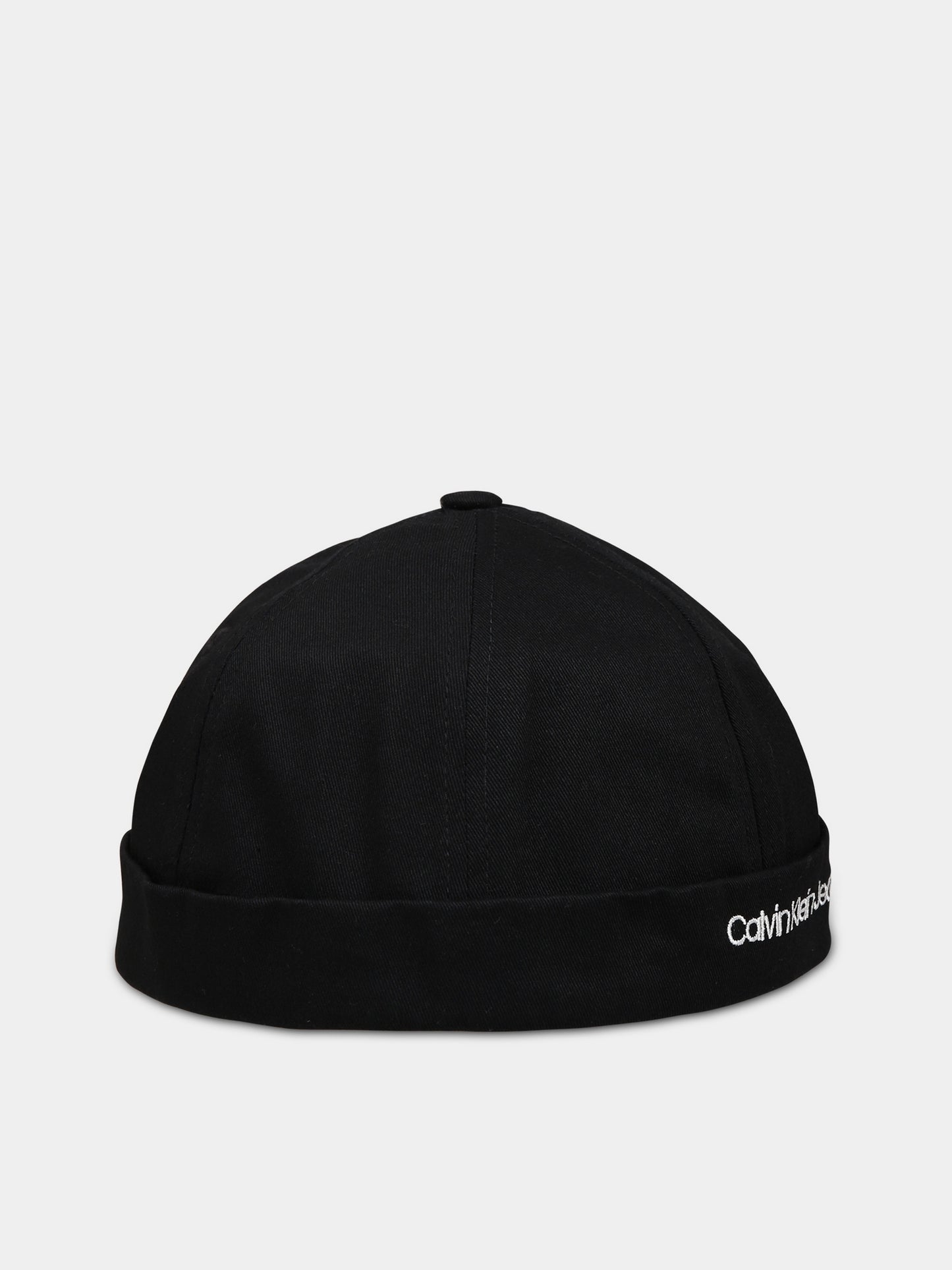 Cappello nero per bambini con logo,Calvin Klein Kids,CKIU0IU00427 IU0IU00427 BEH