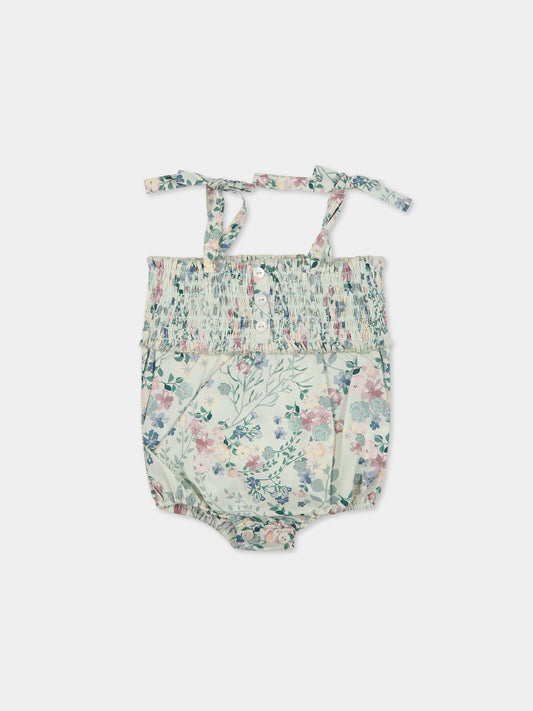 Paglaiccetto verde per neonata con stampa,Coco Au Lait,14COCO1048