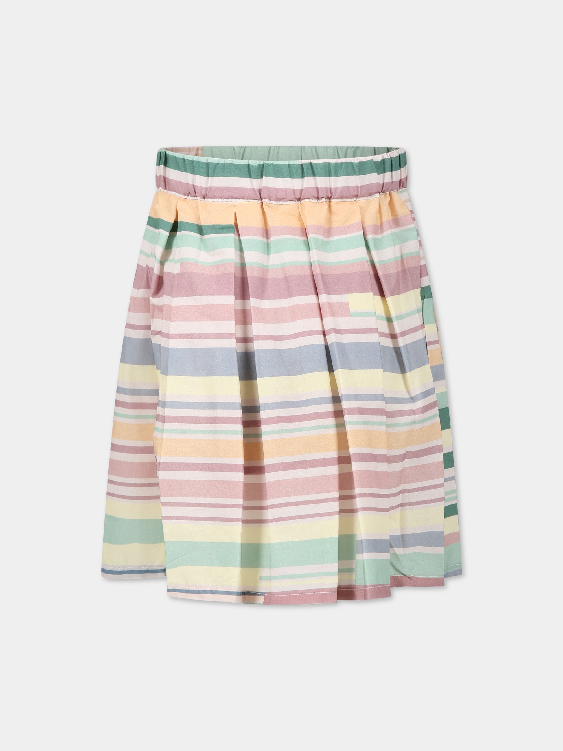 Gonna multicolor per bambina,Coco Au Lait,14COCO1057