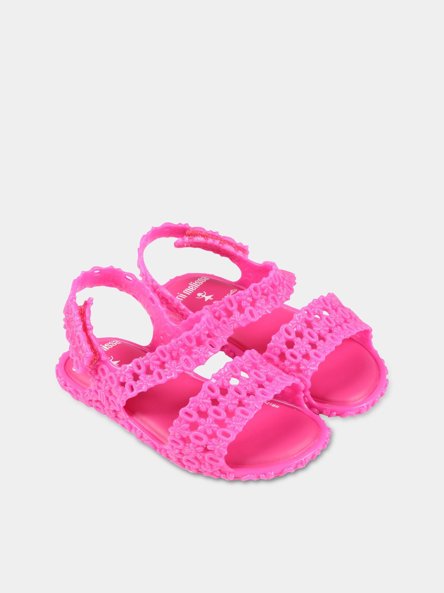 Sandali fucsia per bambina,Mini Melissa,33438 54145