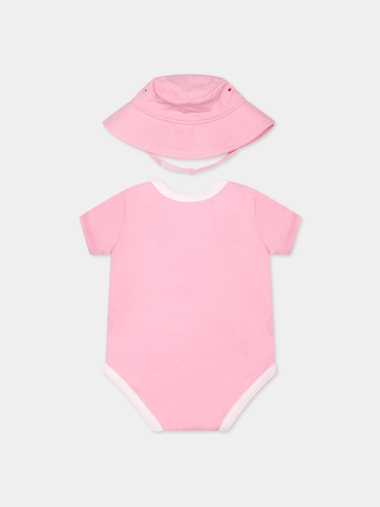 Set rosa per neonata con iconico swoosh,Nike,NN0815 A8F