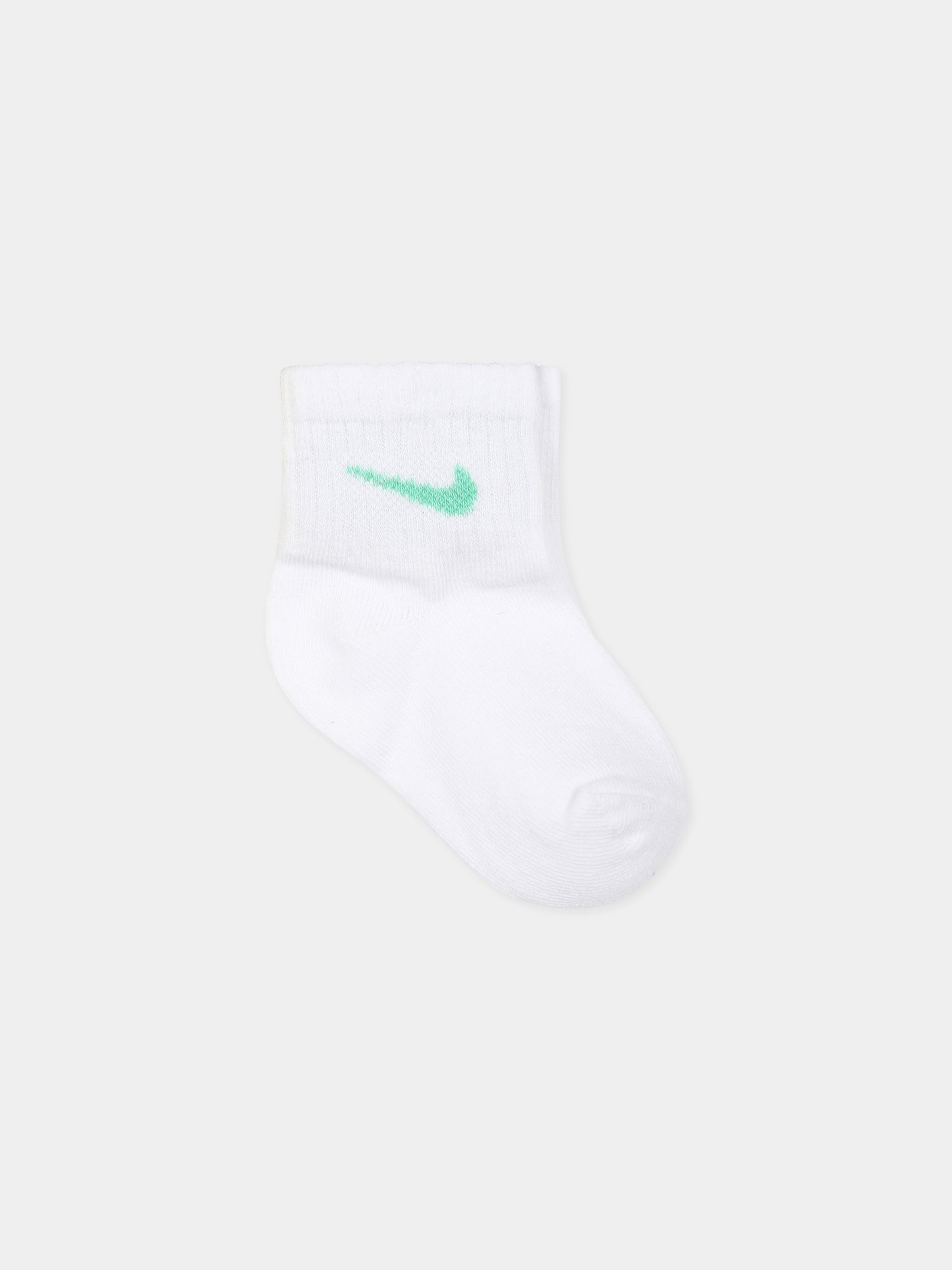 Set multicolor per neonata con iconico swoosh,Nike,NN0945 P17