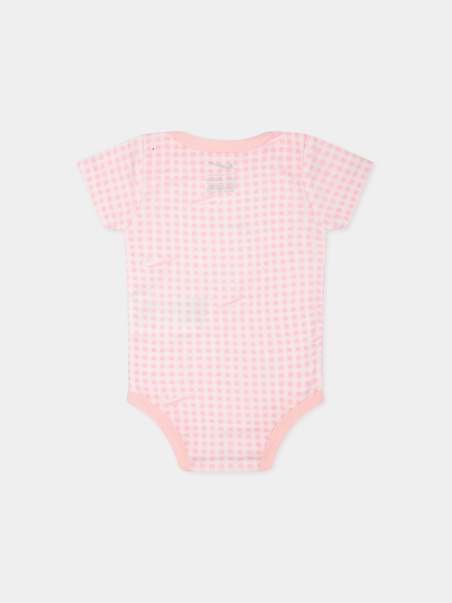 Set rosa per neonata con iconico swoosh,Nike,NN0976 AEM