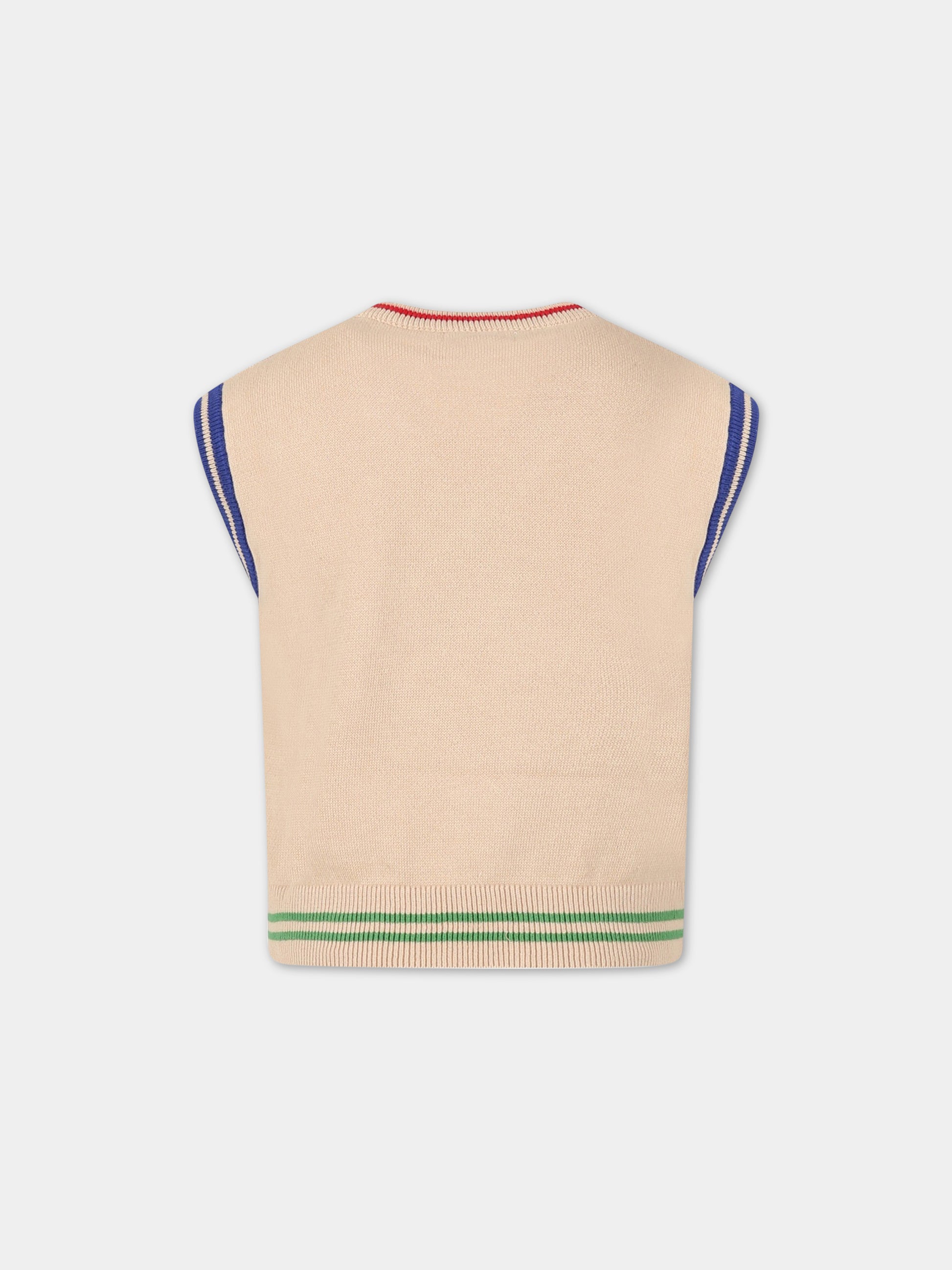 Maglione avorio per bambino,Bellerose,GOC K1040F 631