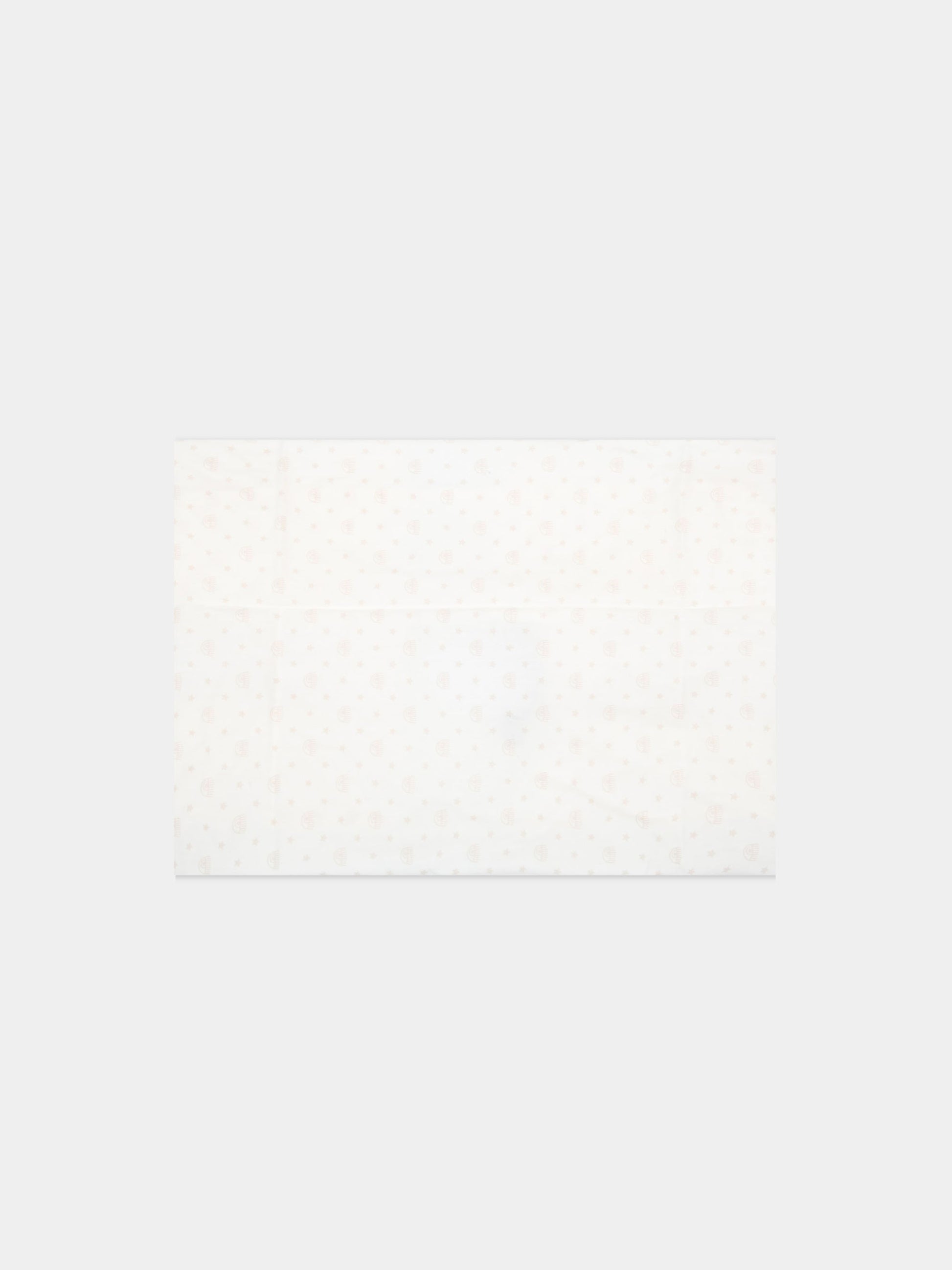 Coprifasciatoio avorio per neonati con occhiolino,Chiara Ferragni Homewear,CF051B