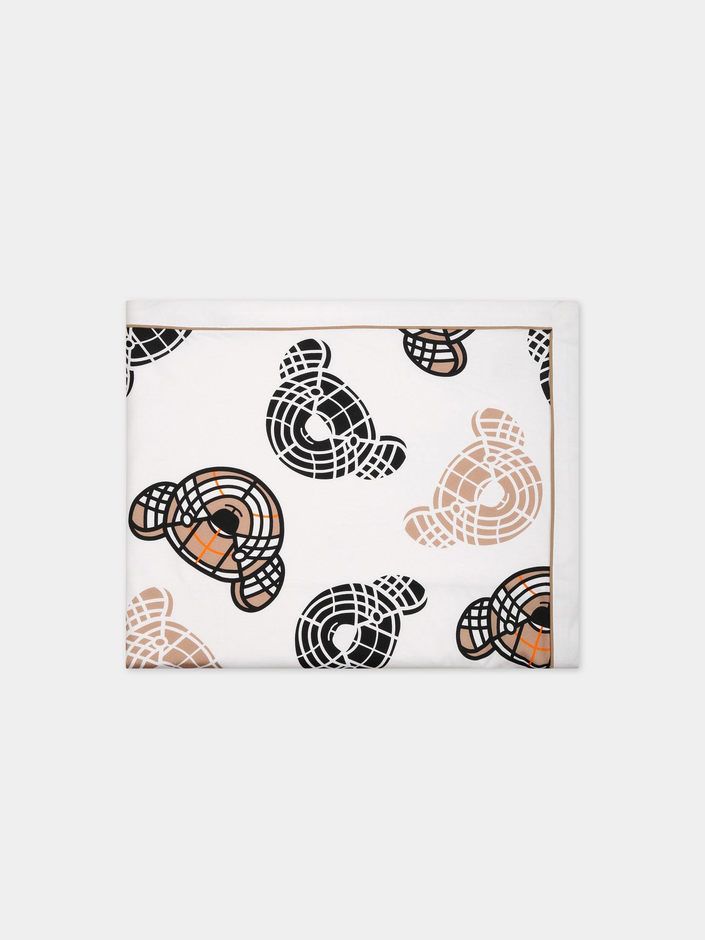 Coperta per neonati con iconici Thomas Bears all-over,Burberry Kids,8062736