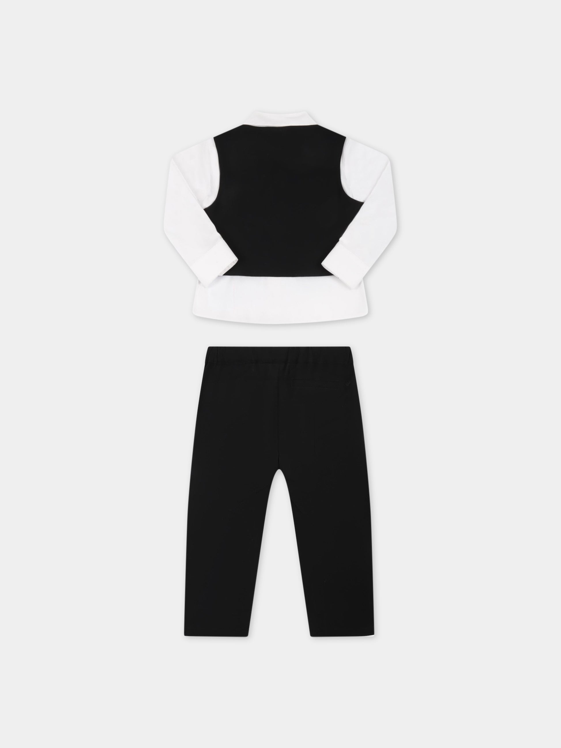 Completo multicolor per neonato,Armani Junior,6HH810 4N3FZ 0999