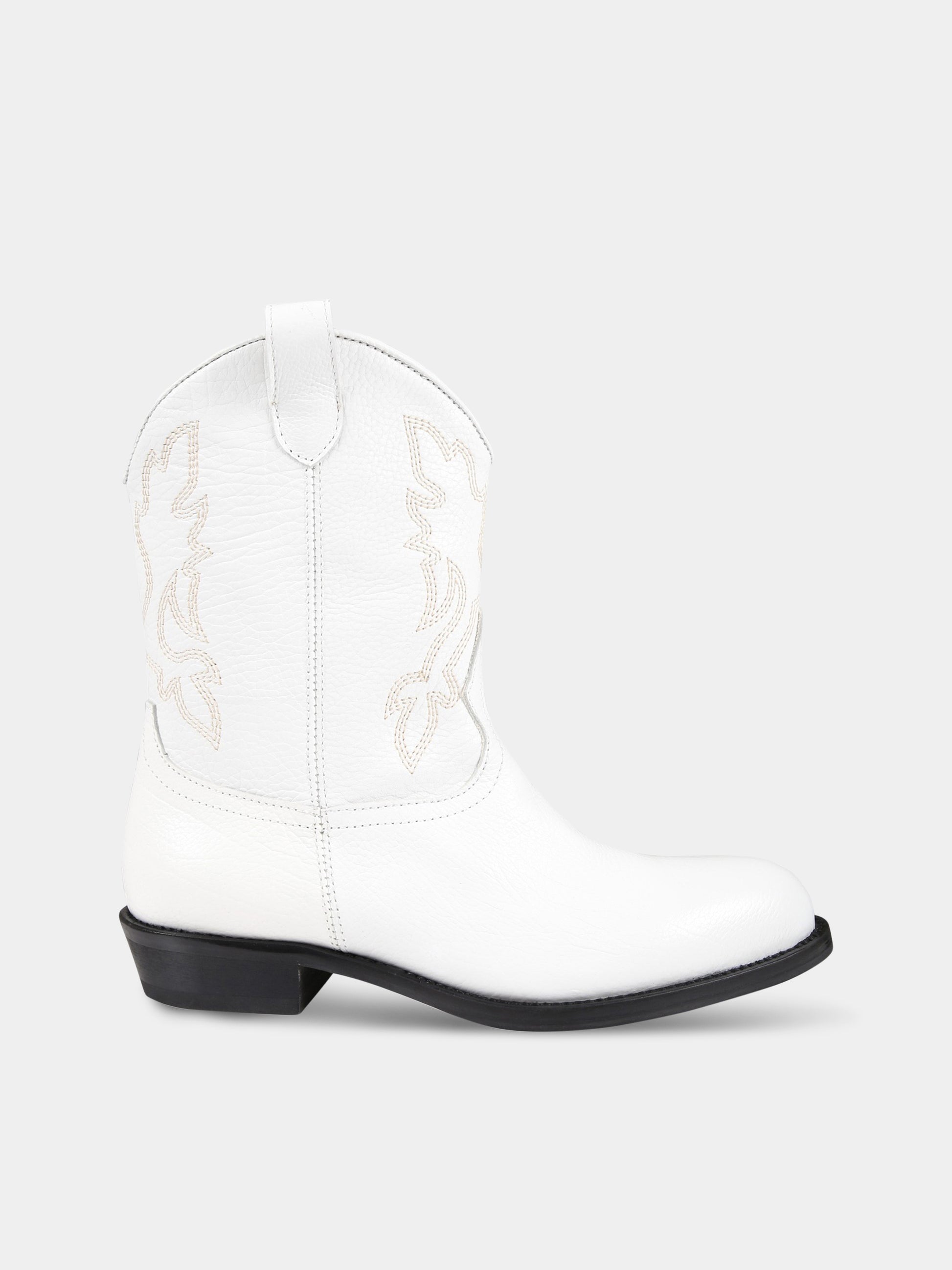 Stivali bianchi per bambina,Gallucci Kids,J30109AM685100