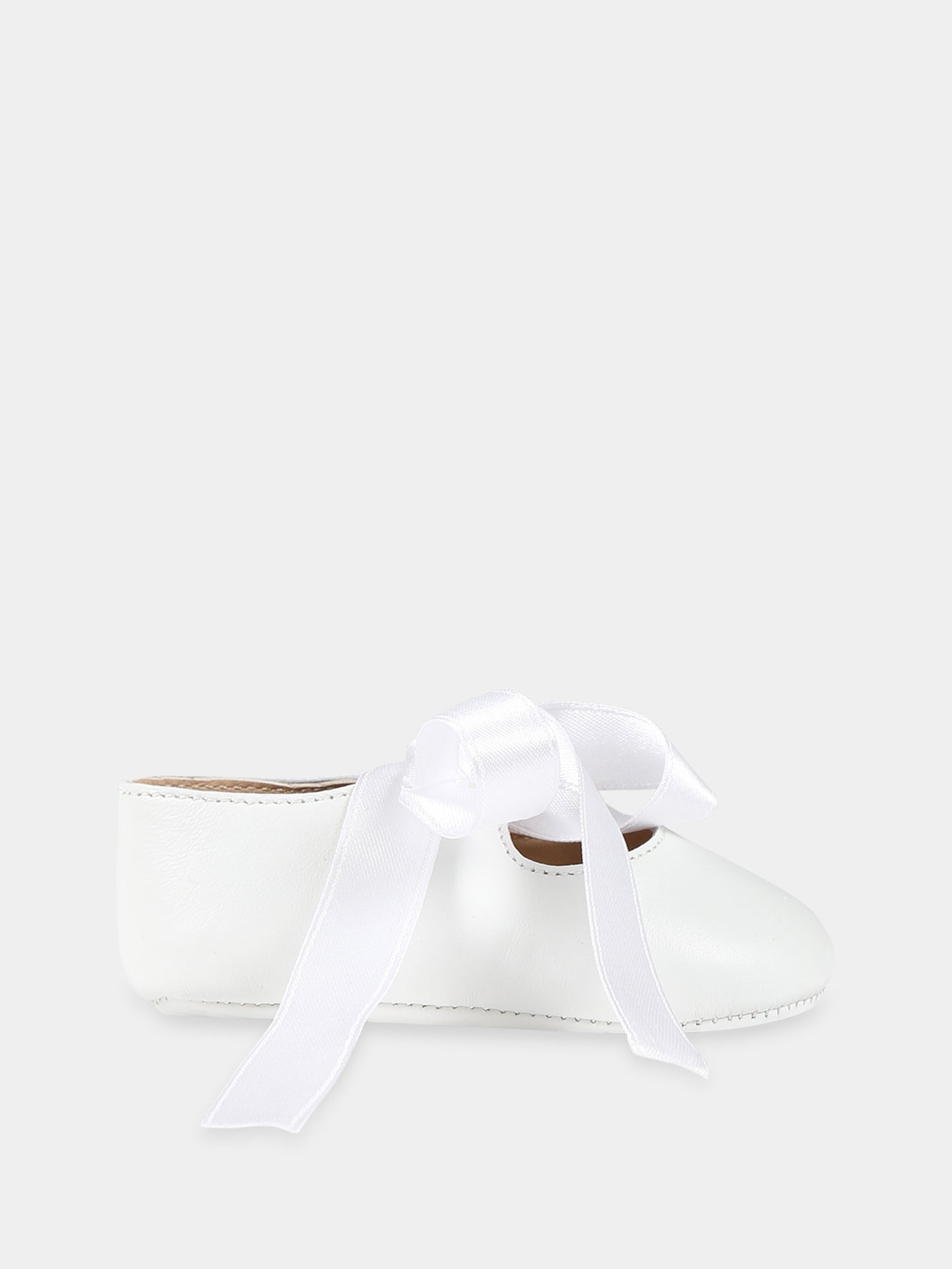 Ballerine bianche per neonata,Gallucci Kids,C20033AM9NB100
