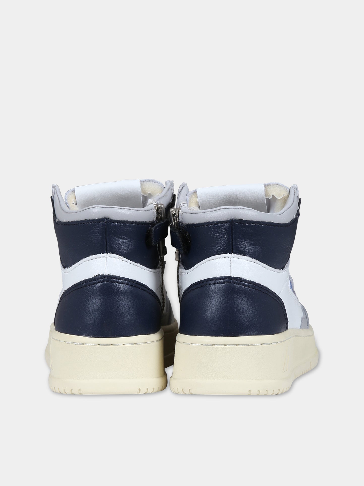 Sneakers grigie per bambini con logo,Autry,KUMK 3C05