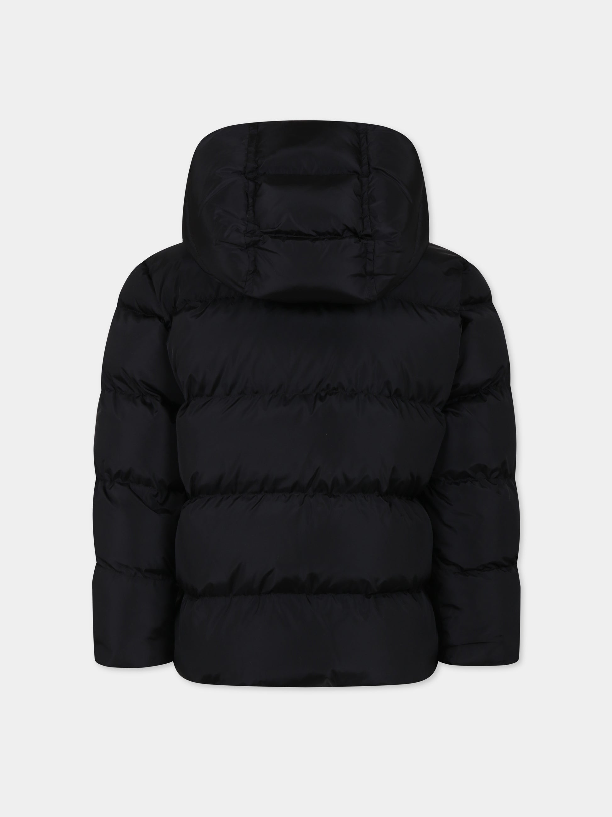 Piumino nero per bambino con logo,Dsquared2,DQ1732 D00BN D2J407U DQ900