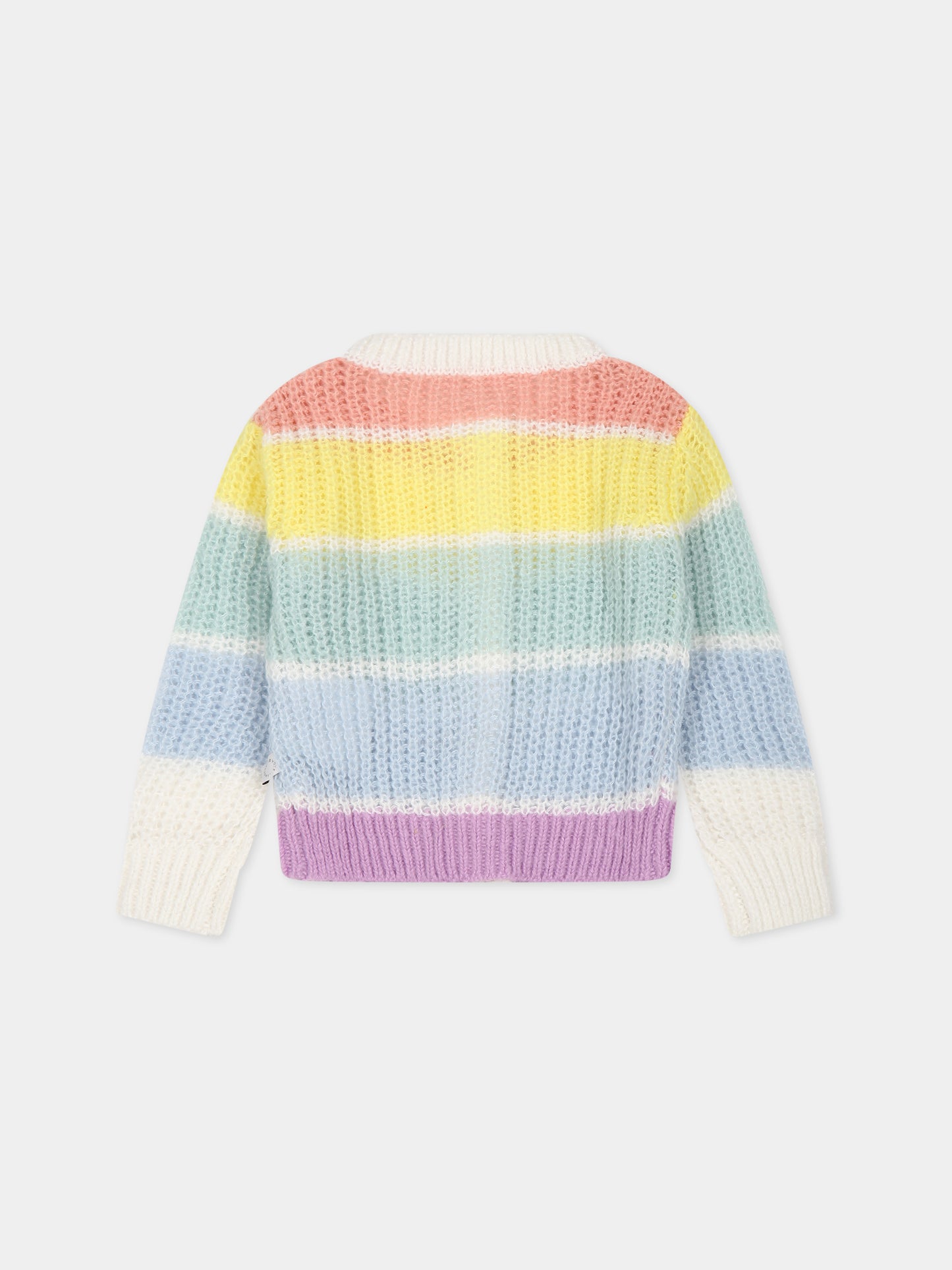 Cardigan multicolor per neonata,Stella Mccartney Kids,TT9010 Z1529 999