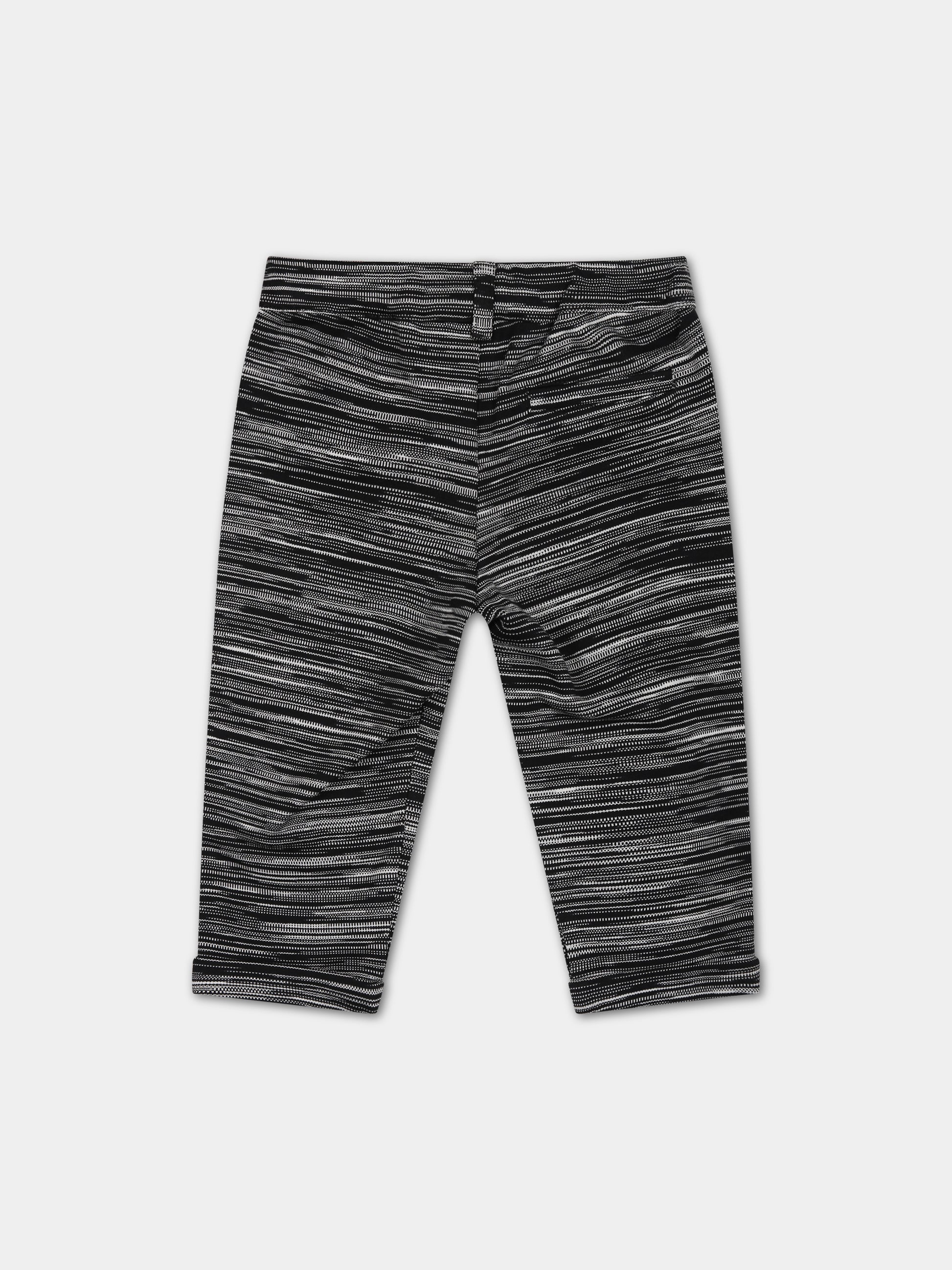 Pantaloni neri per neonato,Missoni,MT6560 J0252 930BC