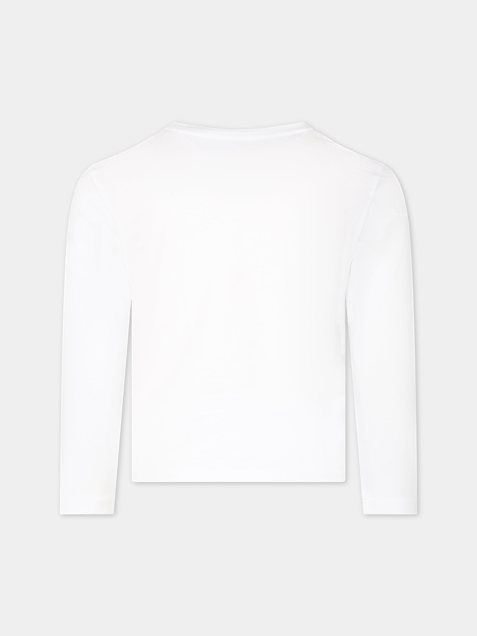 T-shirt bianca per bambini con logo,Givenchy Kids,H15330 10P