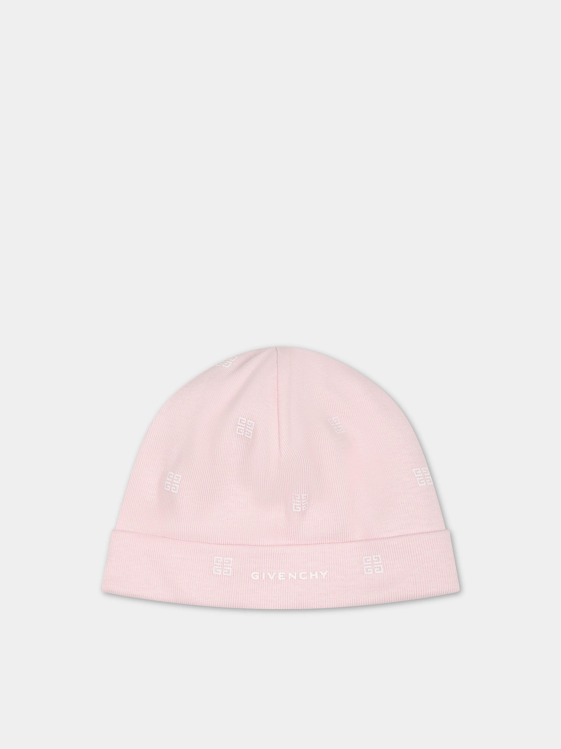 Set bianco per neonata con motivo 4G,Givenchy Kids,H98185 44Z