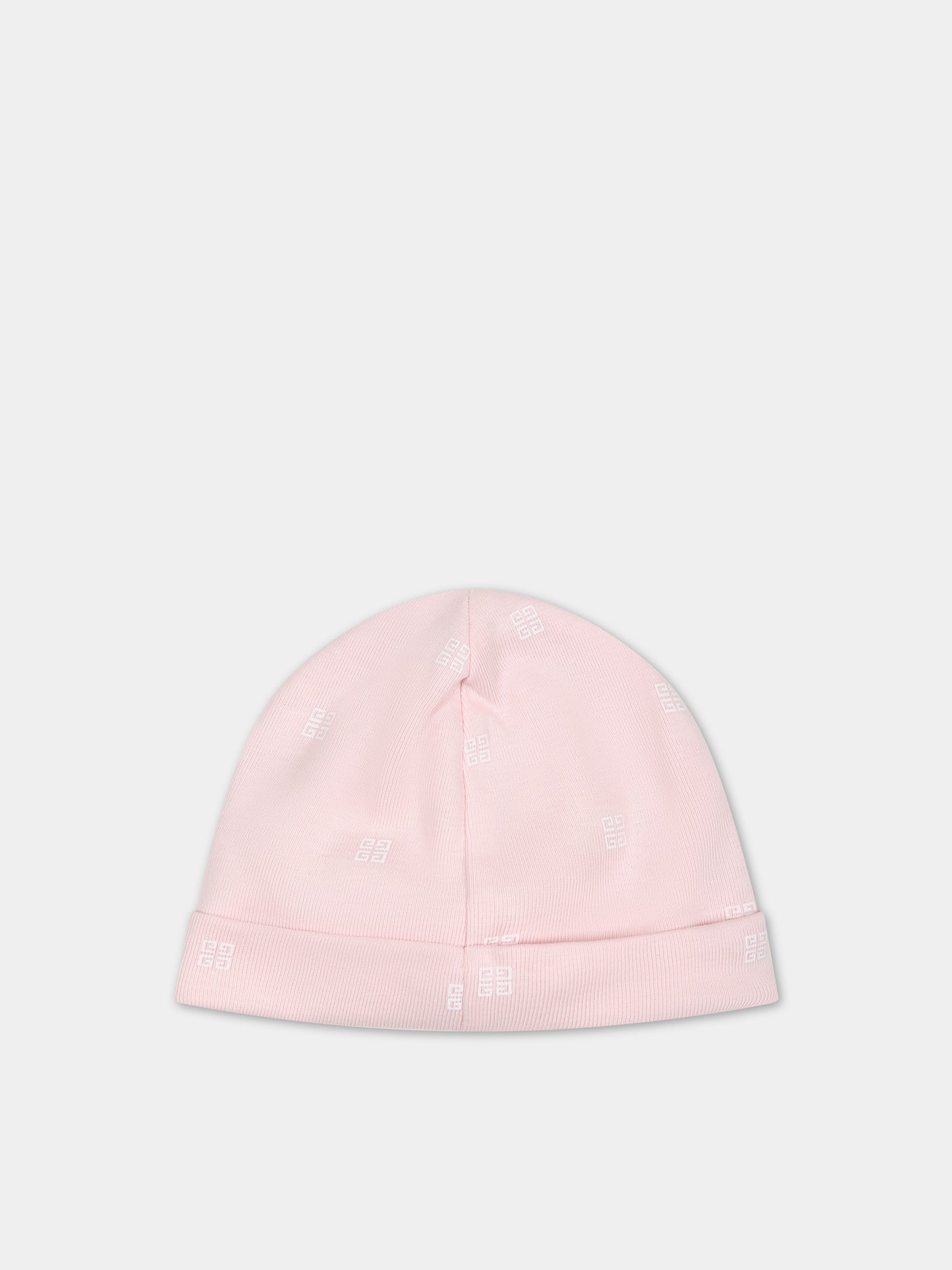 Set bianco per neonata con motivo 4G,Givenchy Kids,H98185 44Z