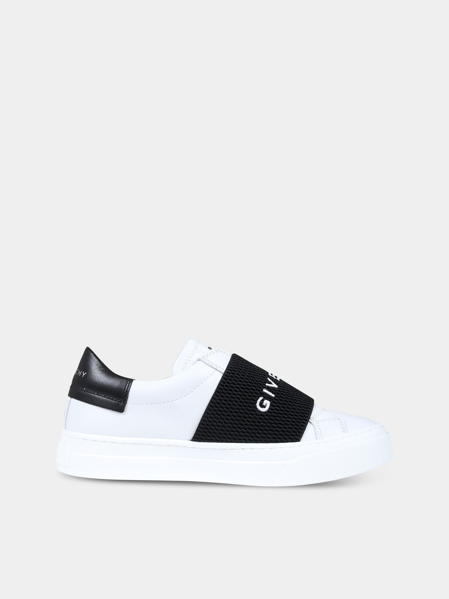 Sneakers bianche per bambini con logo,Givenchy Kids,H29095 10P