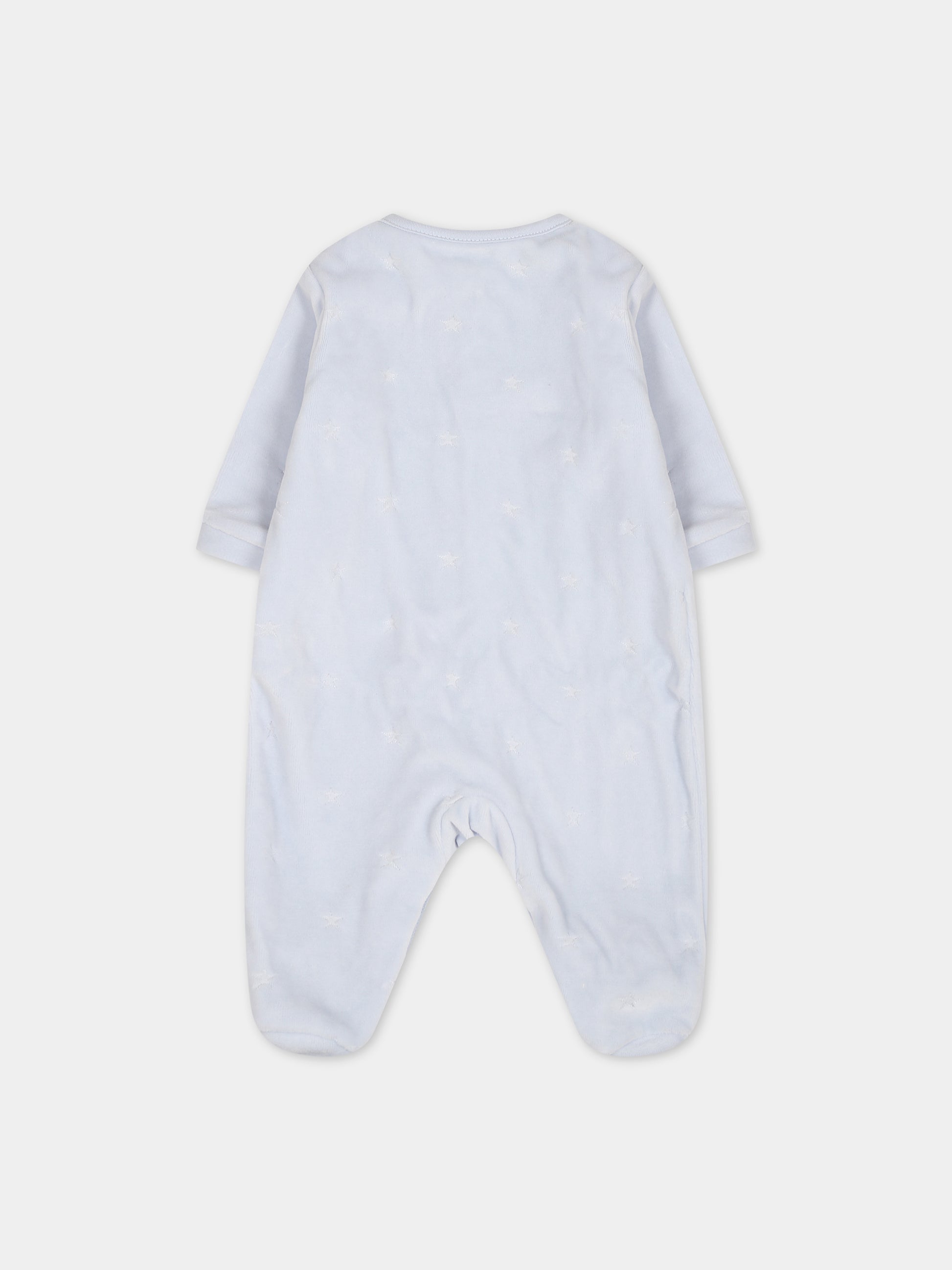 Tutina celeste per neonato con stelle,Carrement Beau,Y97307 78K