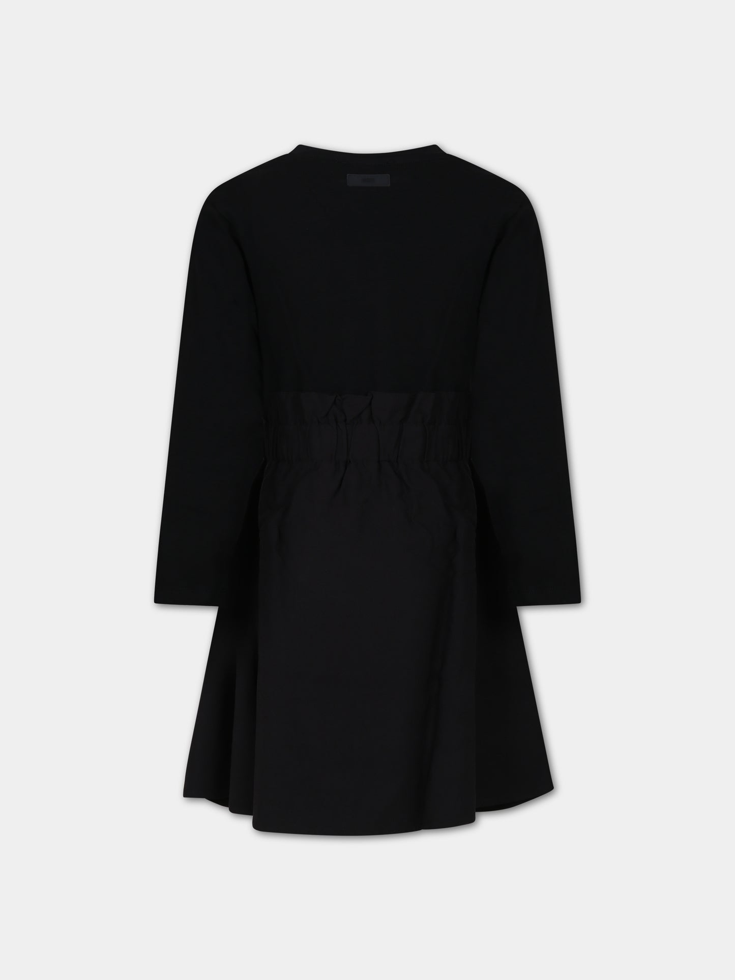 Black dress for girl with logo,Dkny,D32895 09B