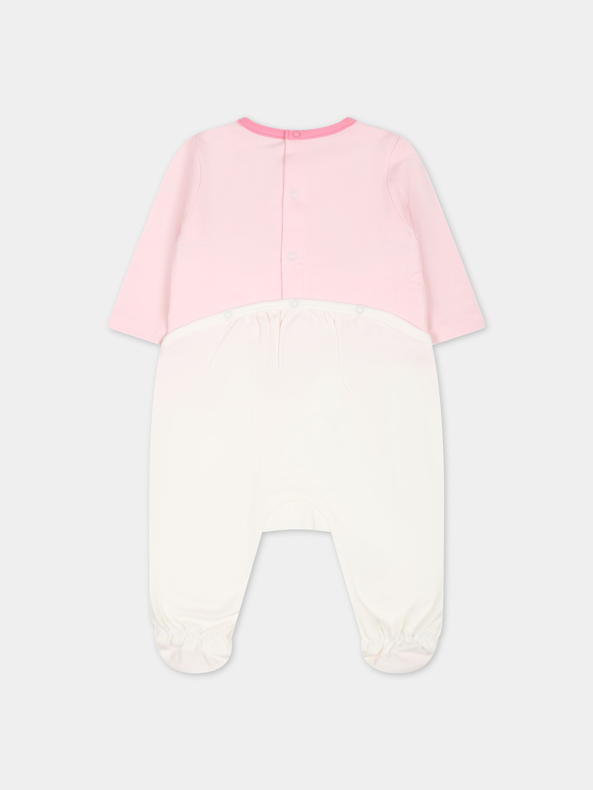 Set rosa per neonata con logo,Little Marc Jacobs,W98175 44G