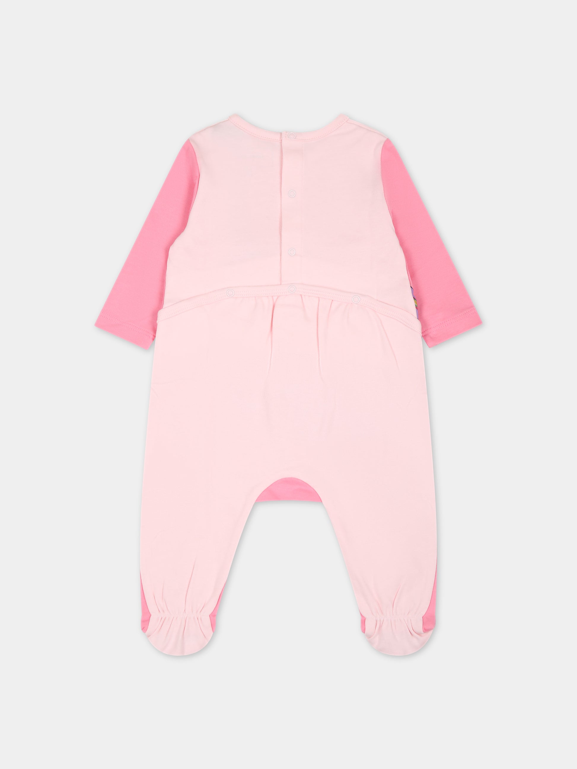 Set rosa per neonata con logo,Little Marc Jacobs,W98175 44G