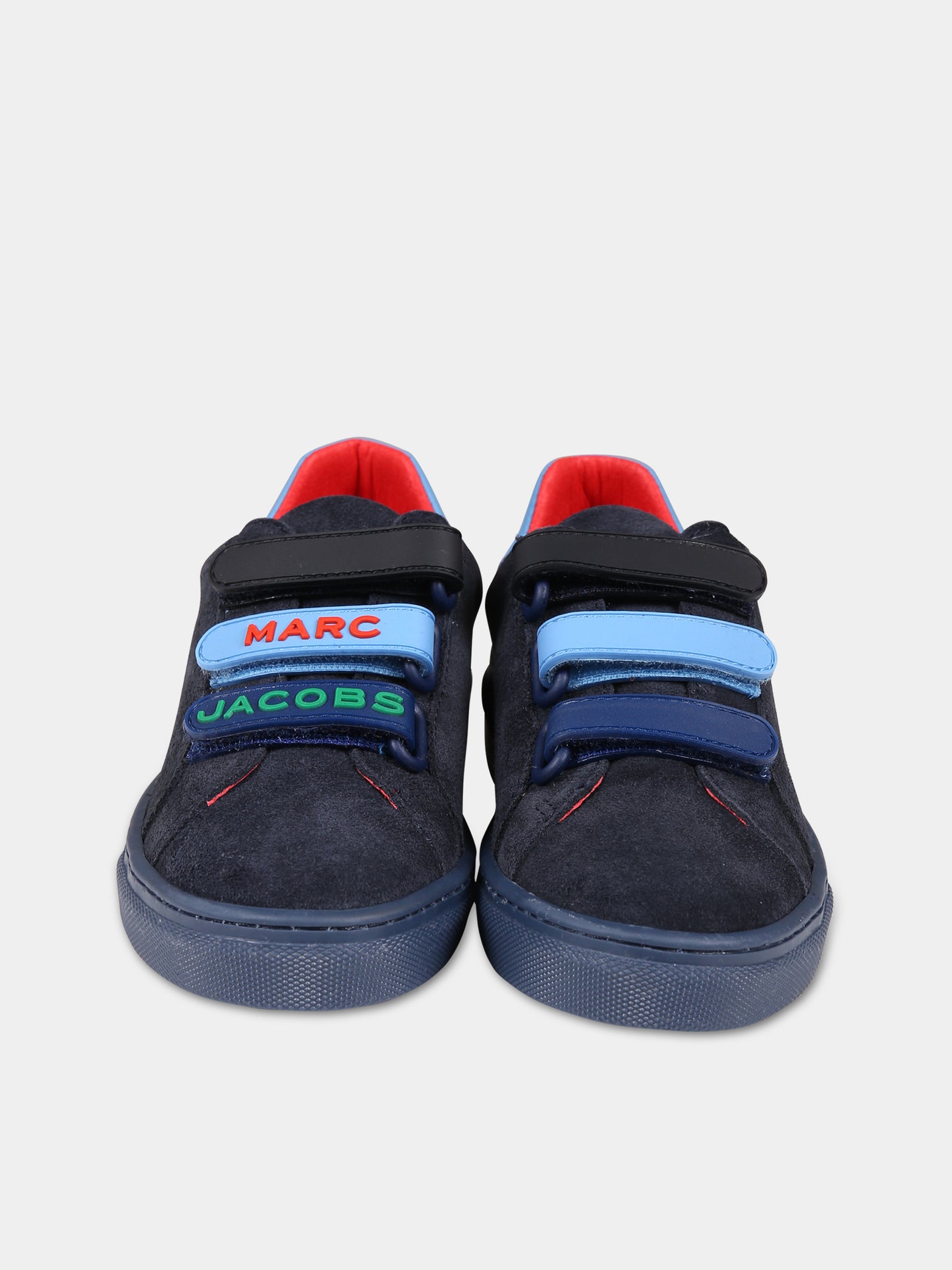 Sneakers blu per bambino con logo,Little Marc Jacobs,W29064 85T