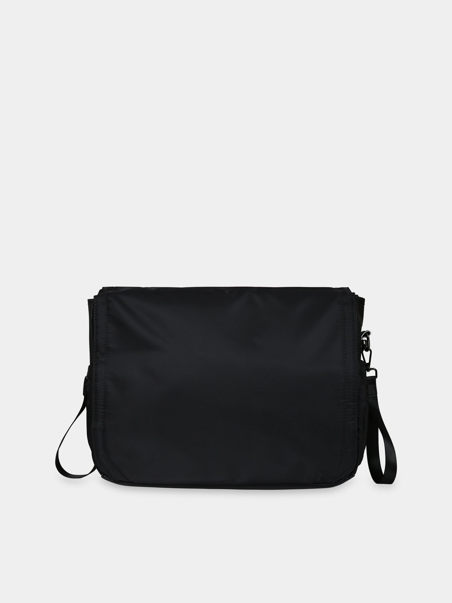 Borsa mamma nera per neonati con logo,Karl Lagerfeld Kids,Z90055 09B